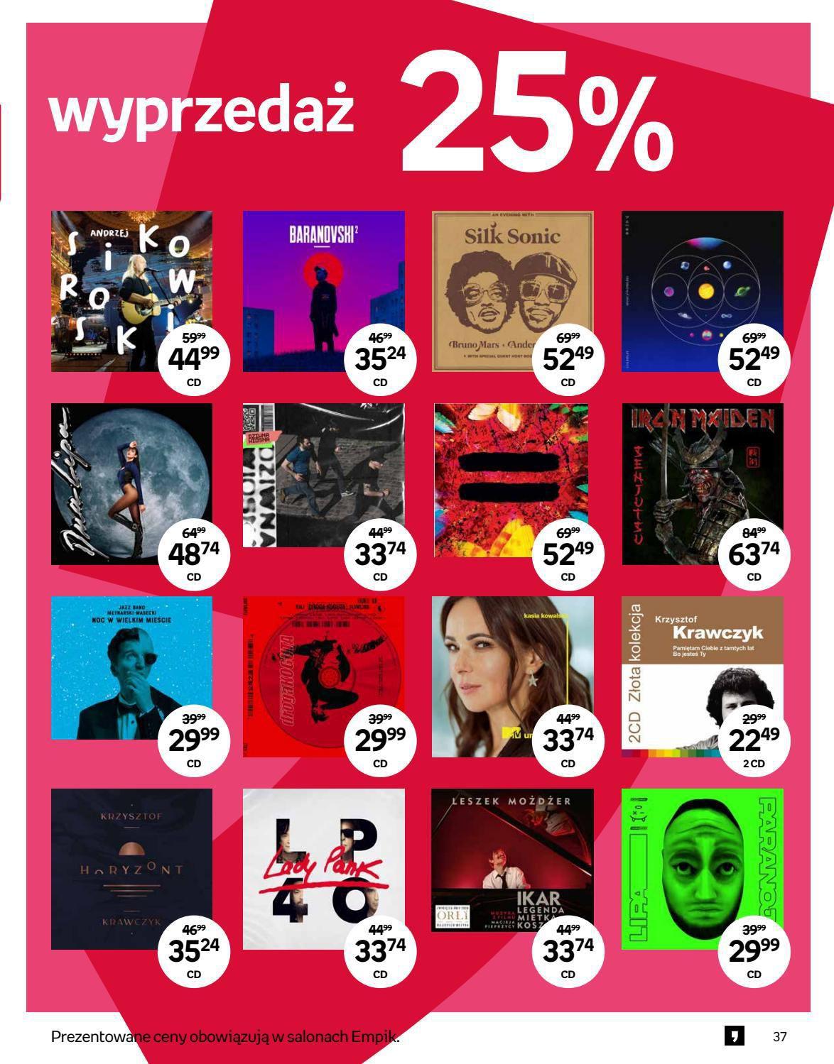 Gazetka promocyjna empik str. 37