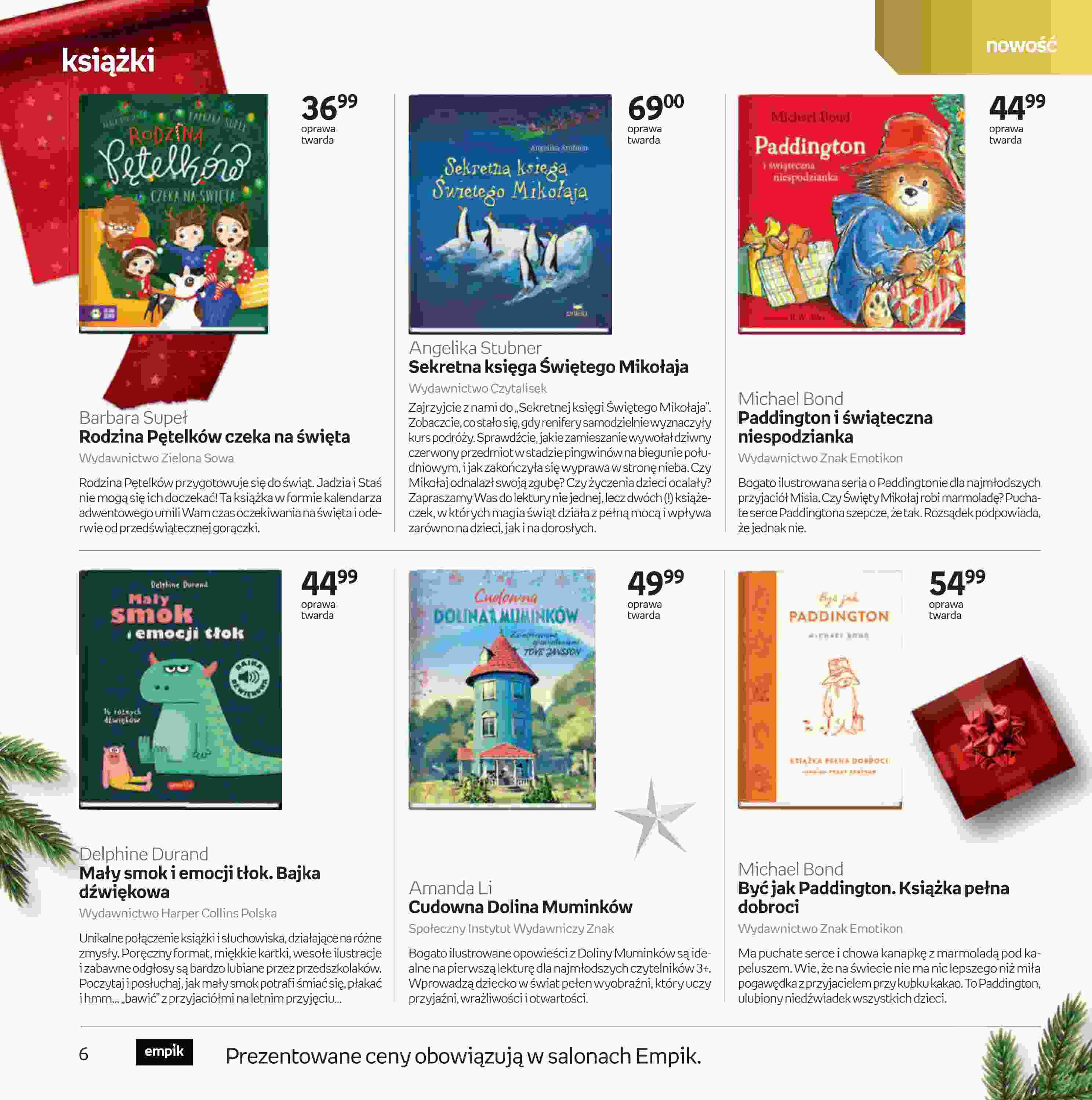 Gazetka promocyjna empik str. 6