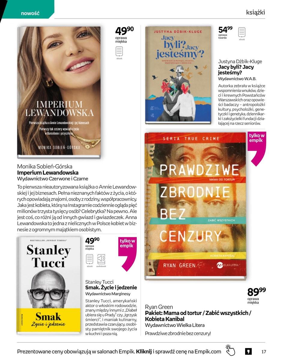 Gazetka promocyjna empik str. 17