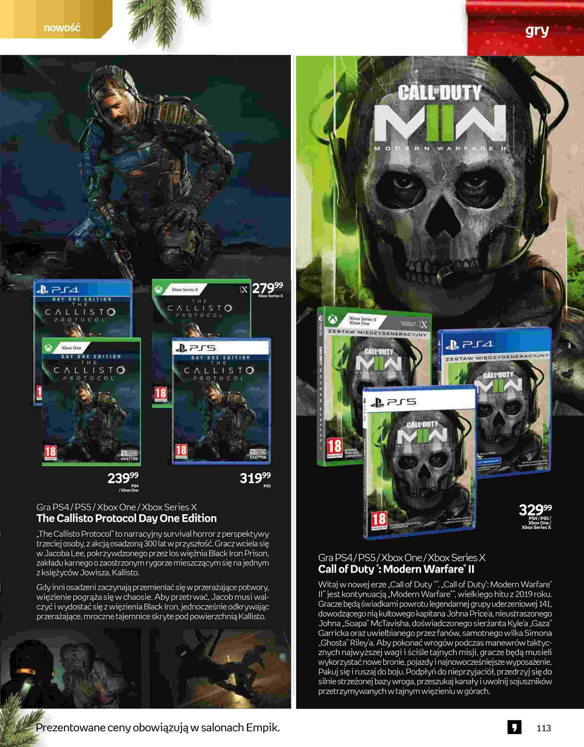 Gazetka promocyjna empik str. 113