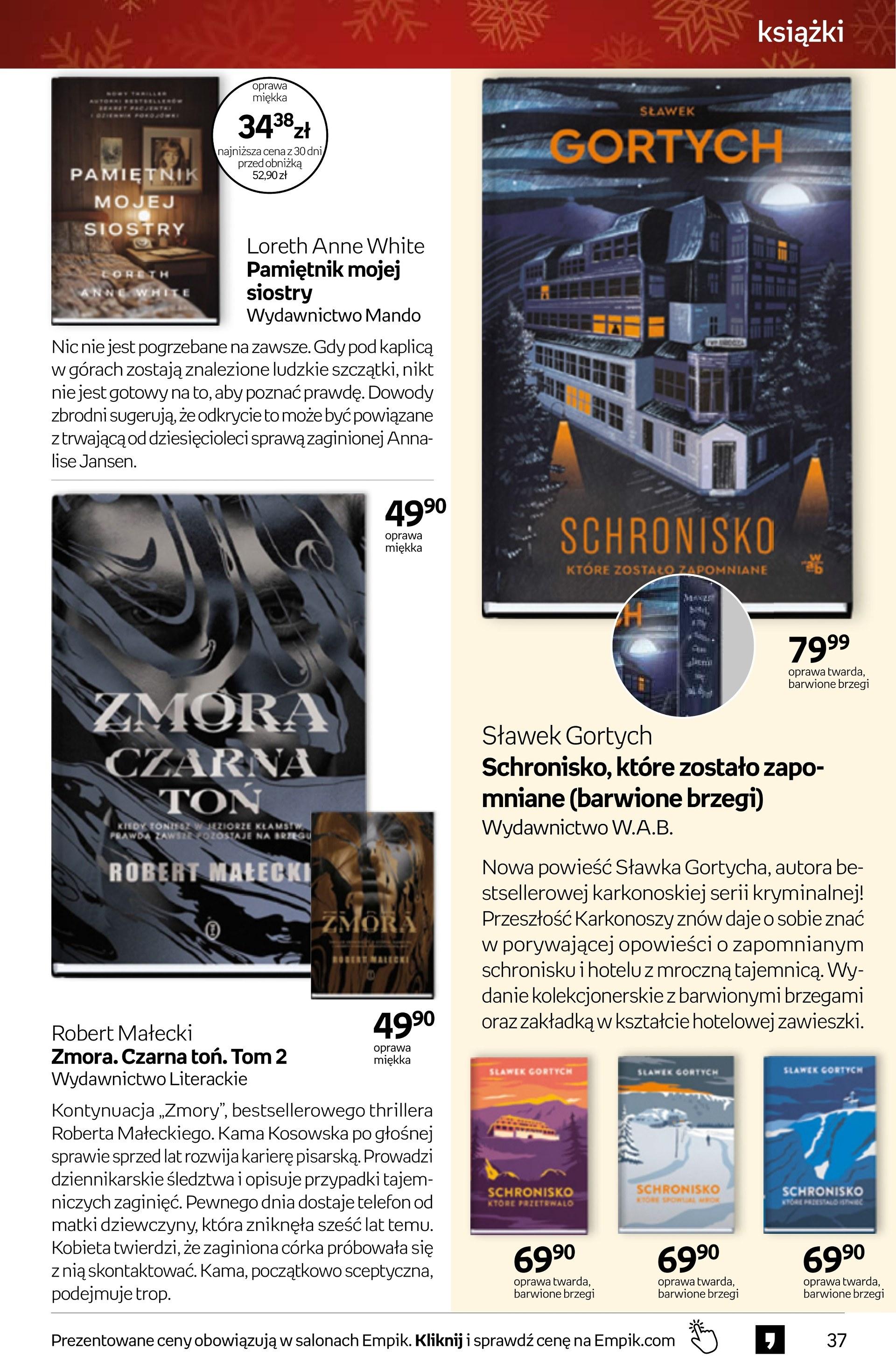 Gazetka promocyjna empik str. 37