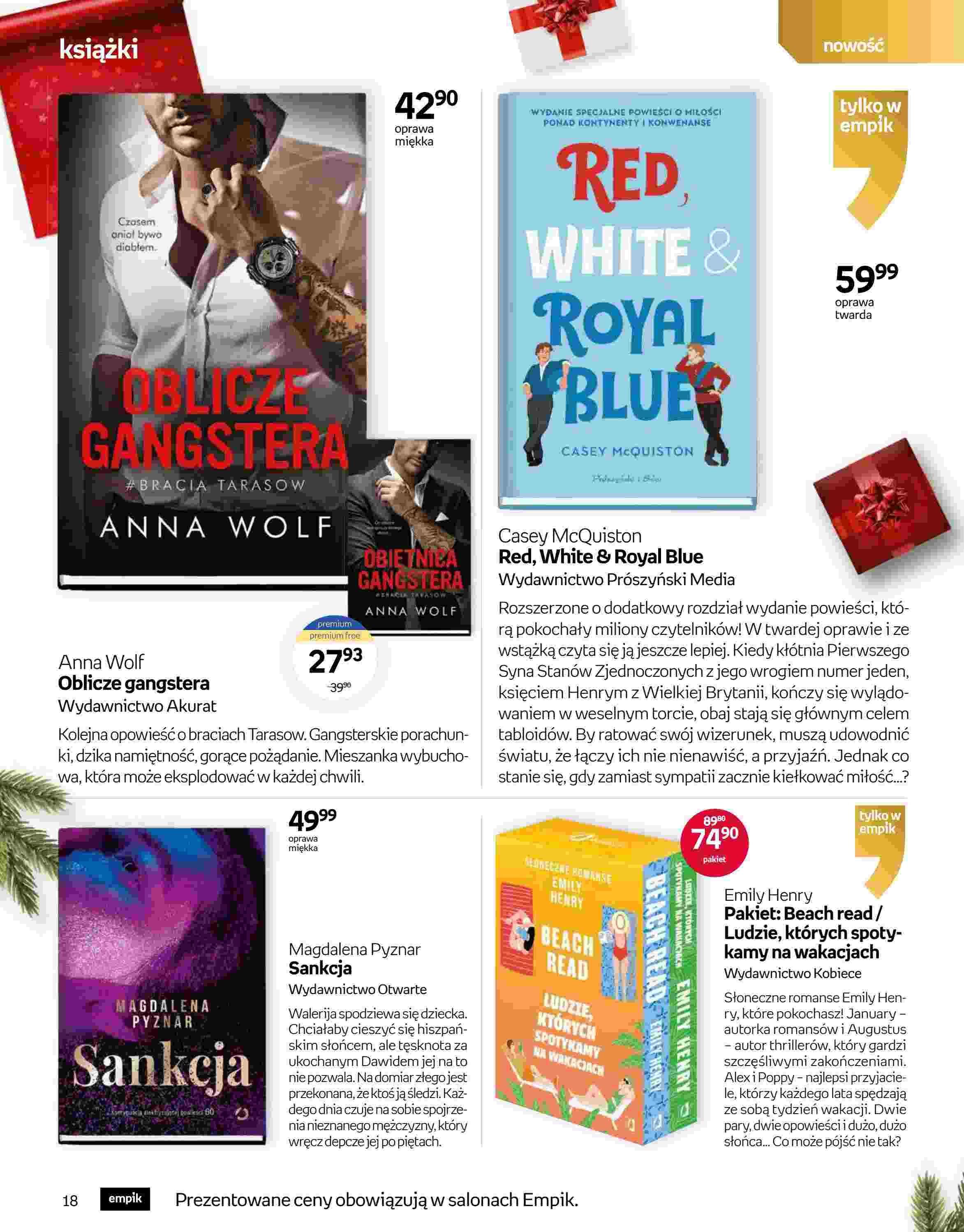 Gazetka promocyjna empik str. 18