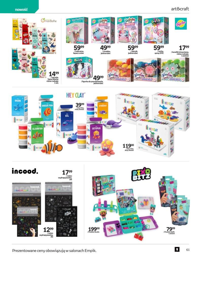 Gazetka promocyjna empik str. 61