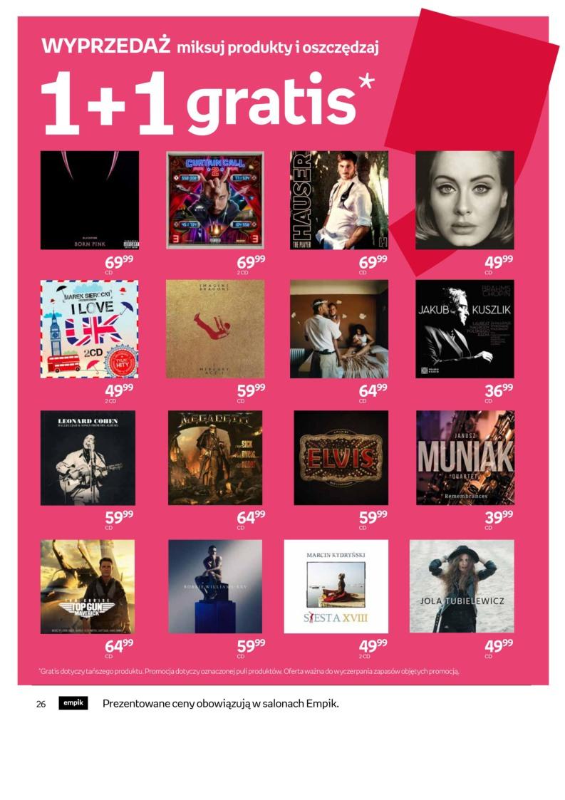 Gazetka promocyjna empik str. 26