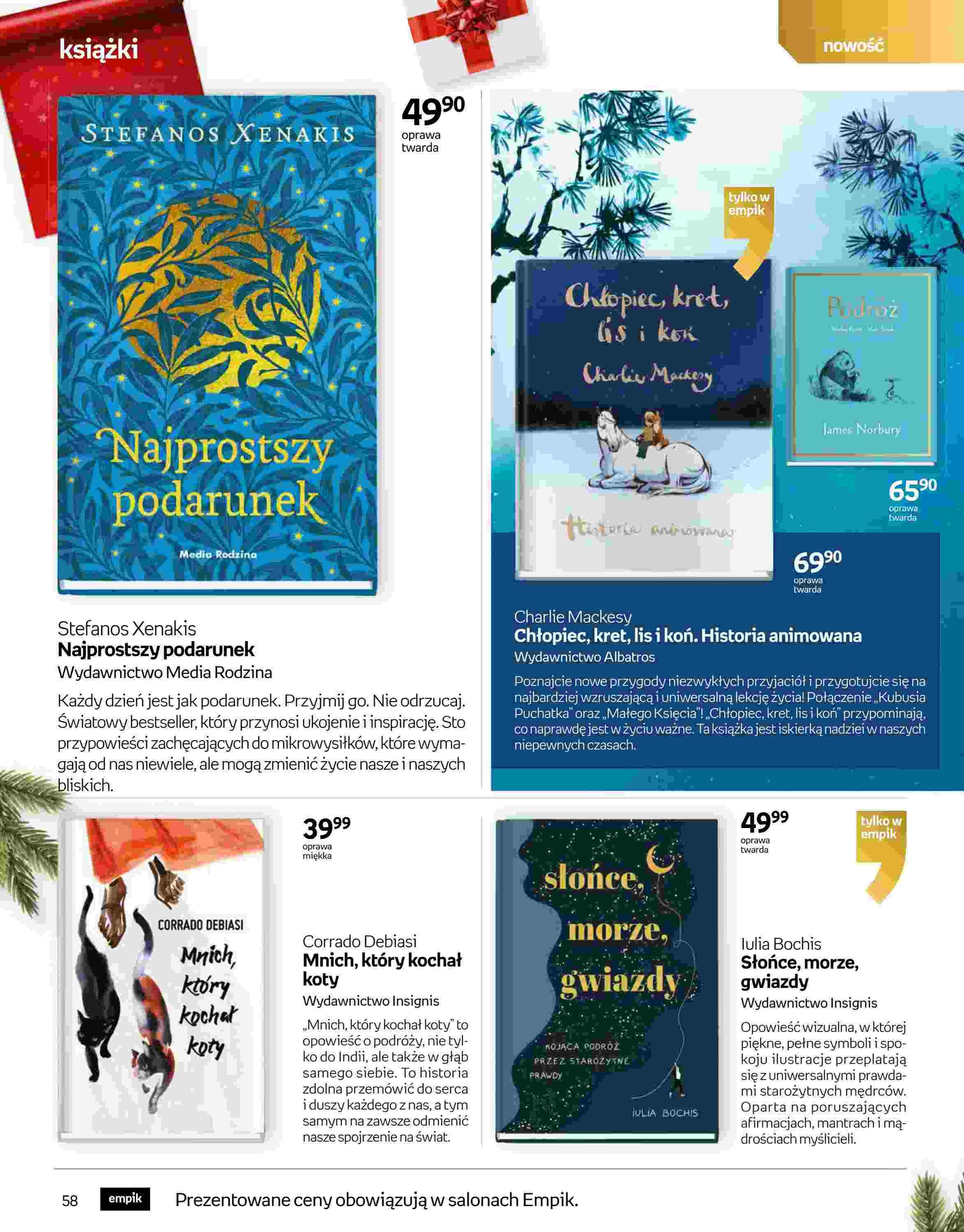 Gazetka promocyjna empik str. 58