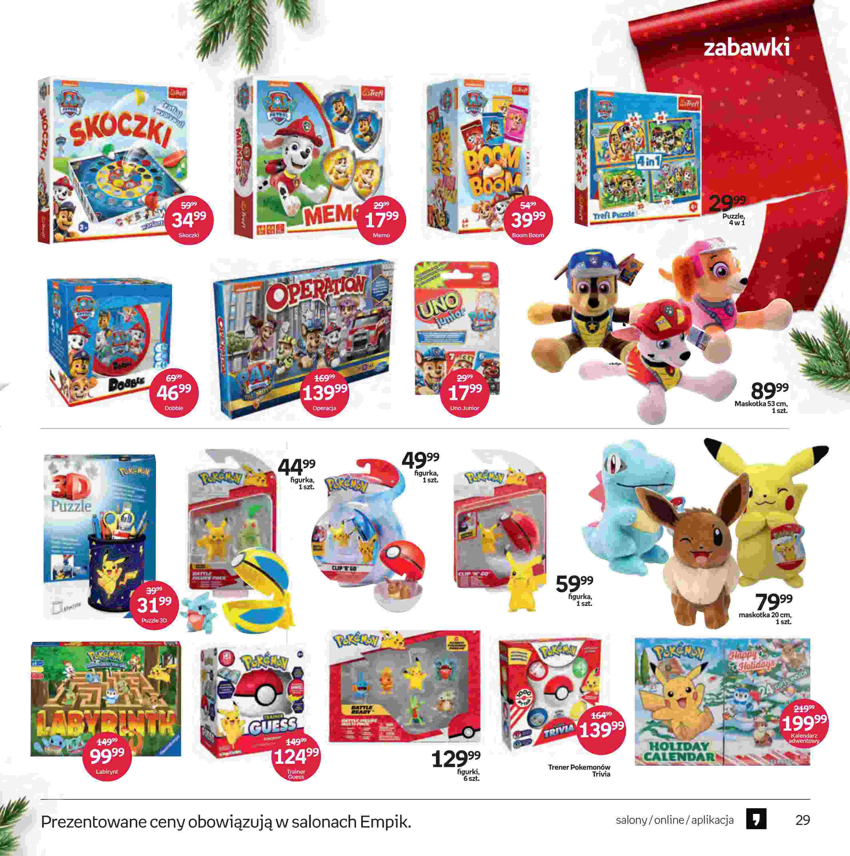 Gazetka promocyjna empik str. 29