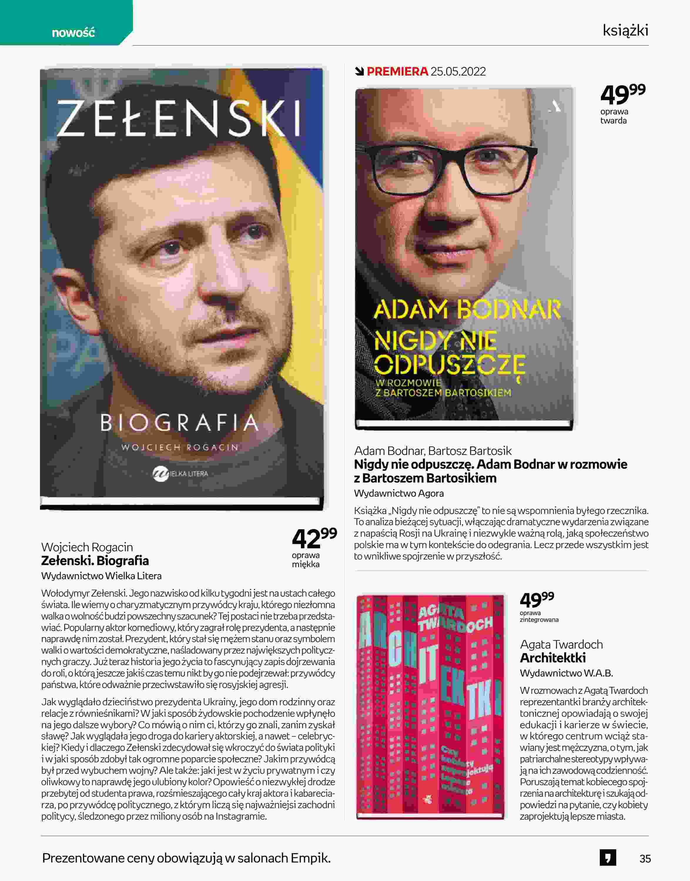 Gazetka promocyjna empik str. 35