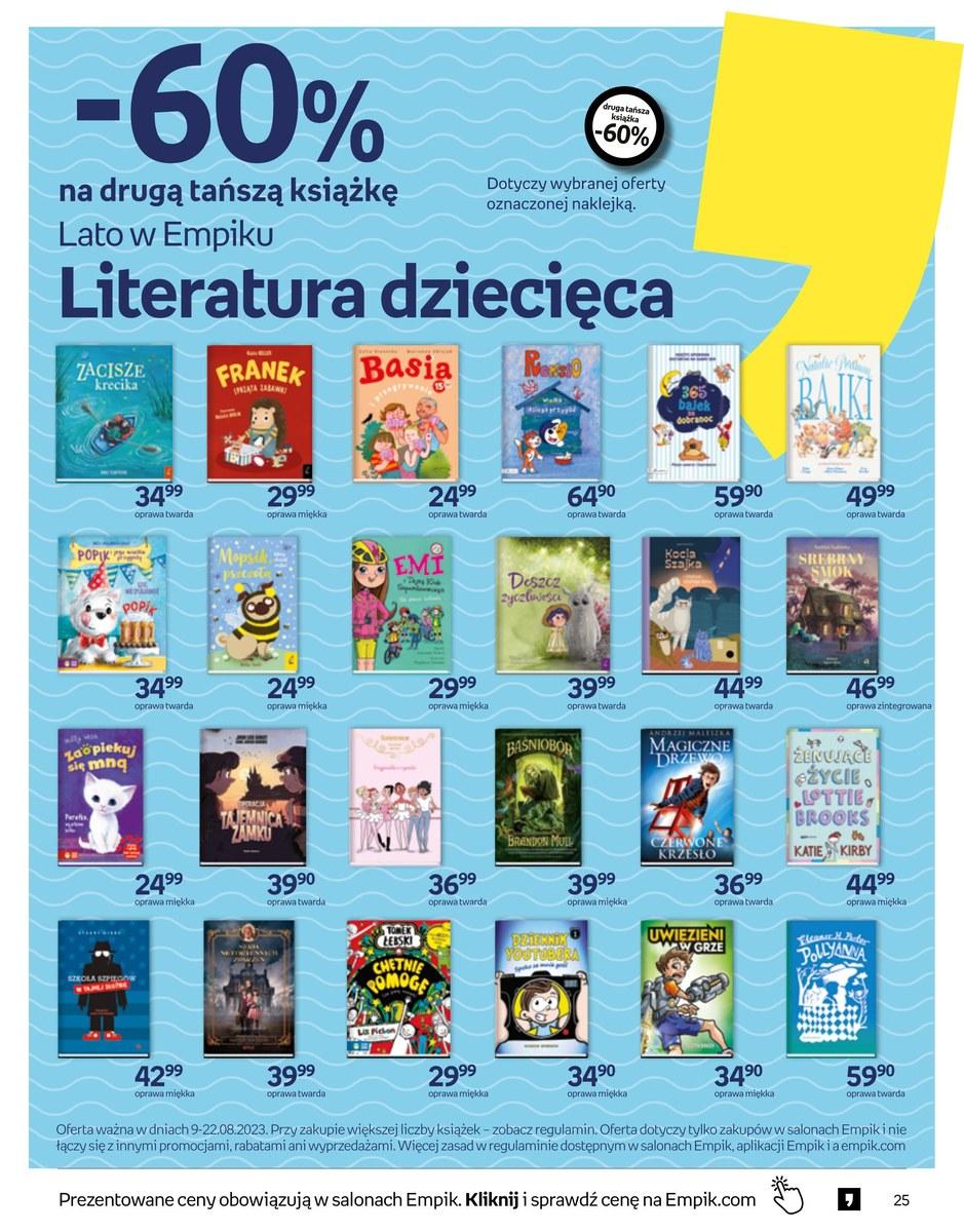 Gazetka promocyjna empik str. 25