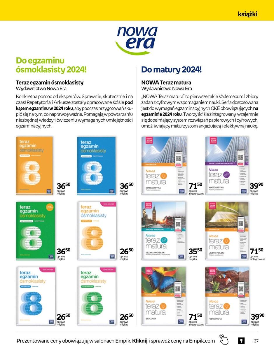 Gazetka promocyjna empik str. 37