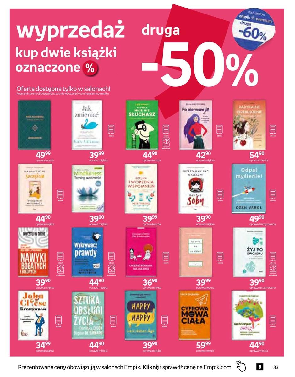 Gazetka promocyjna empik str. 31