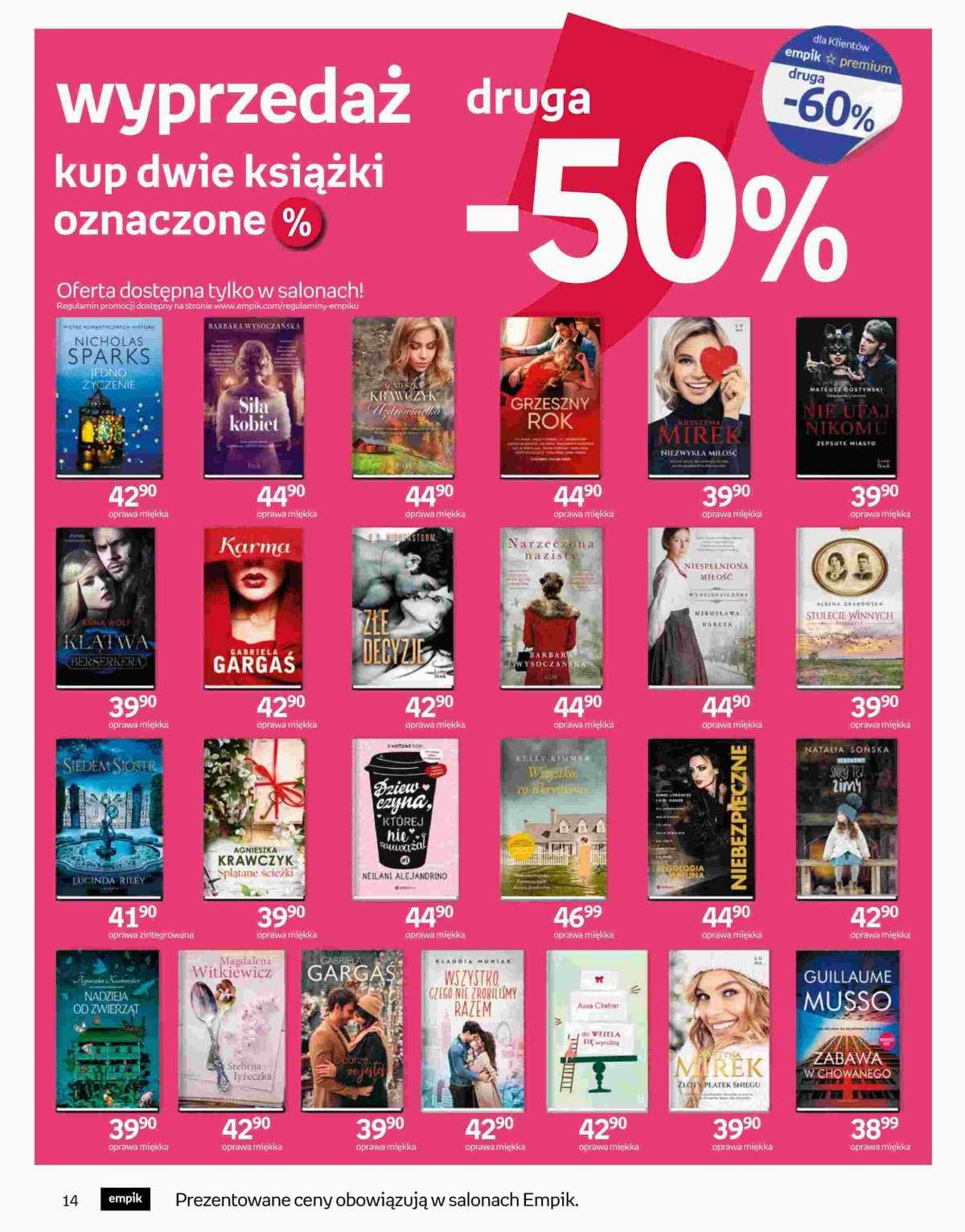 Gazetka promocyjna empik str. 14