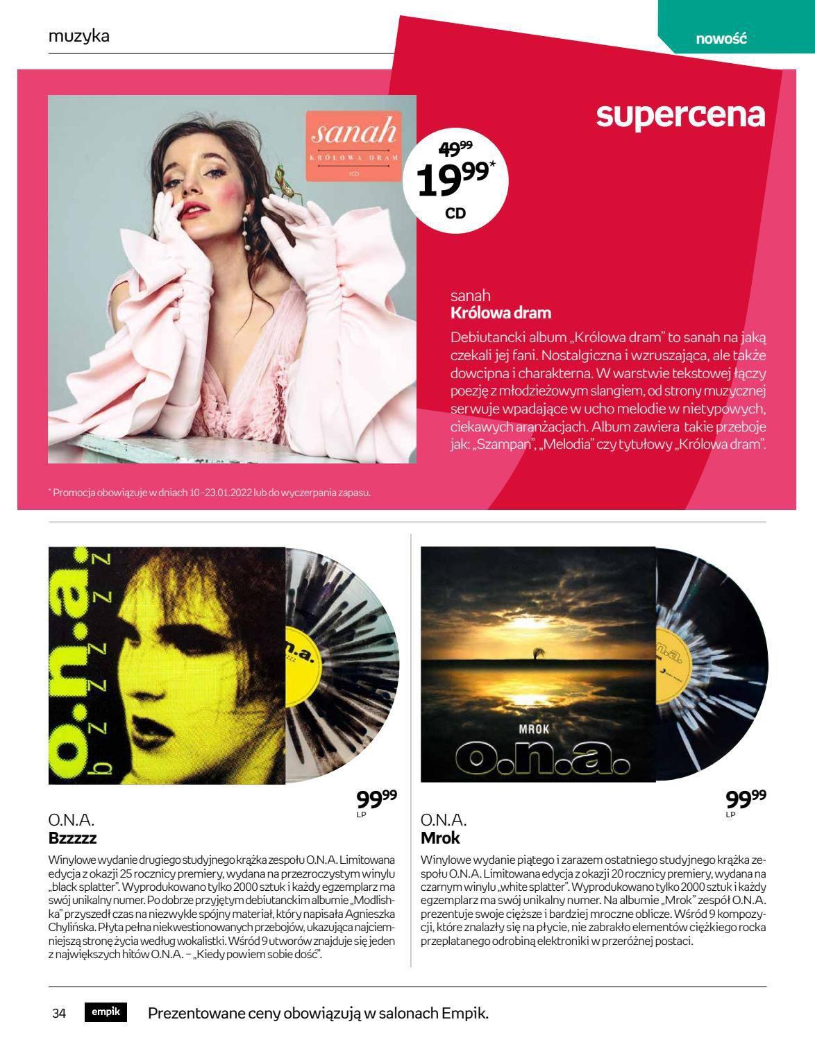 Gazetka promocyjna empik str. 34