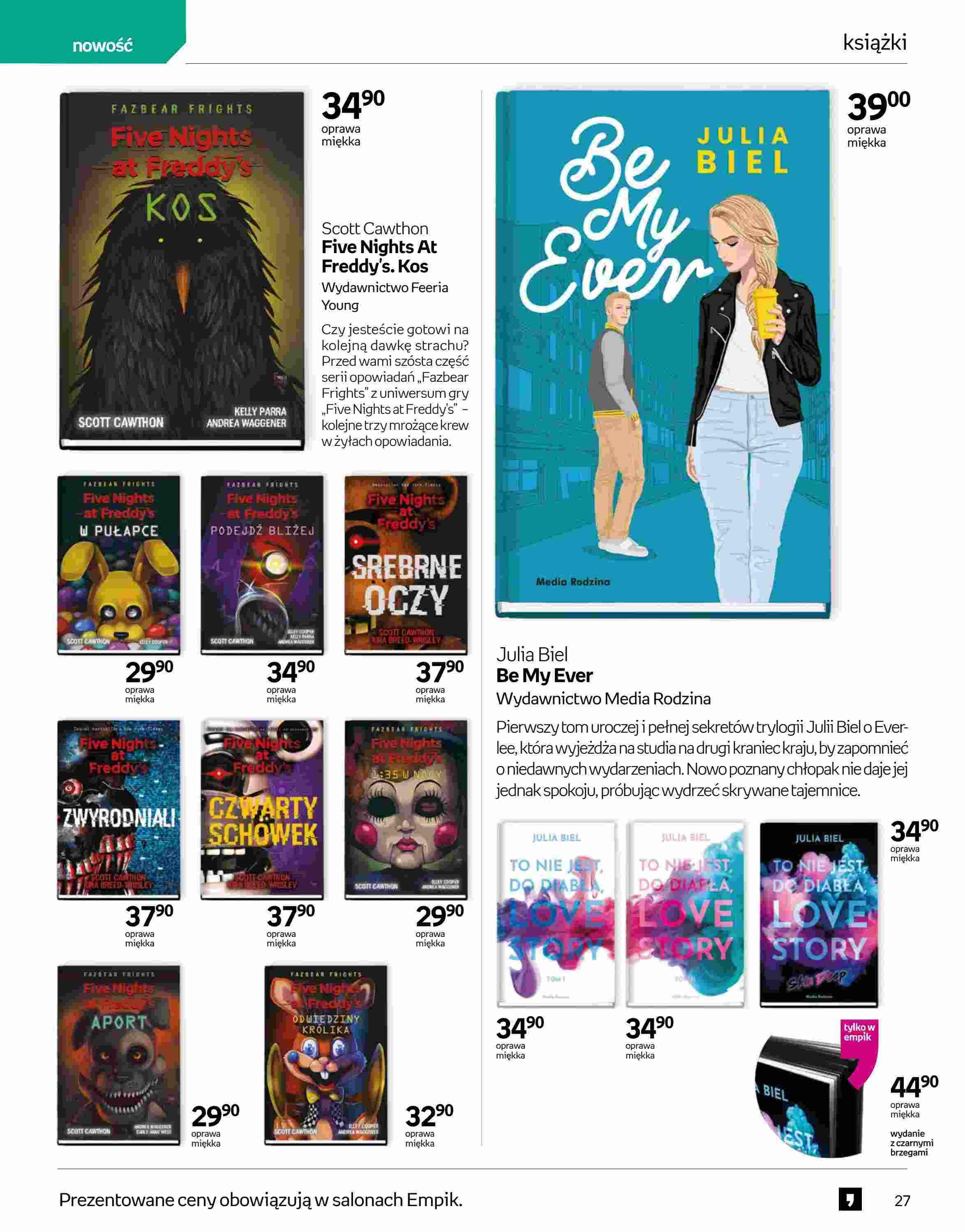 Gazetka promocyjna empik str. 27