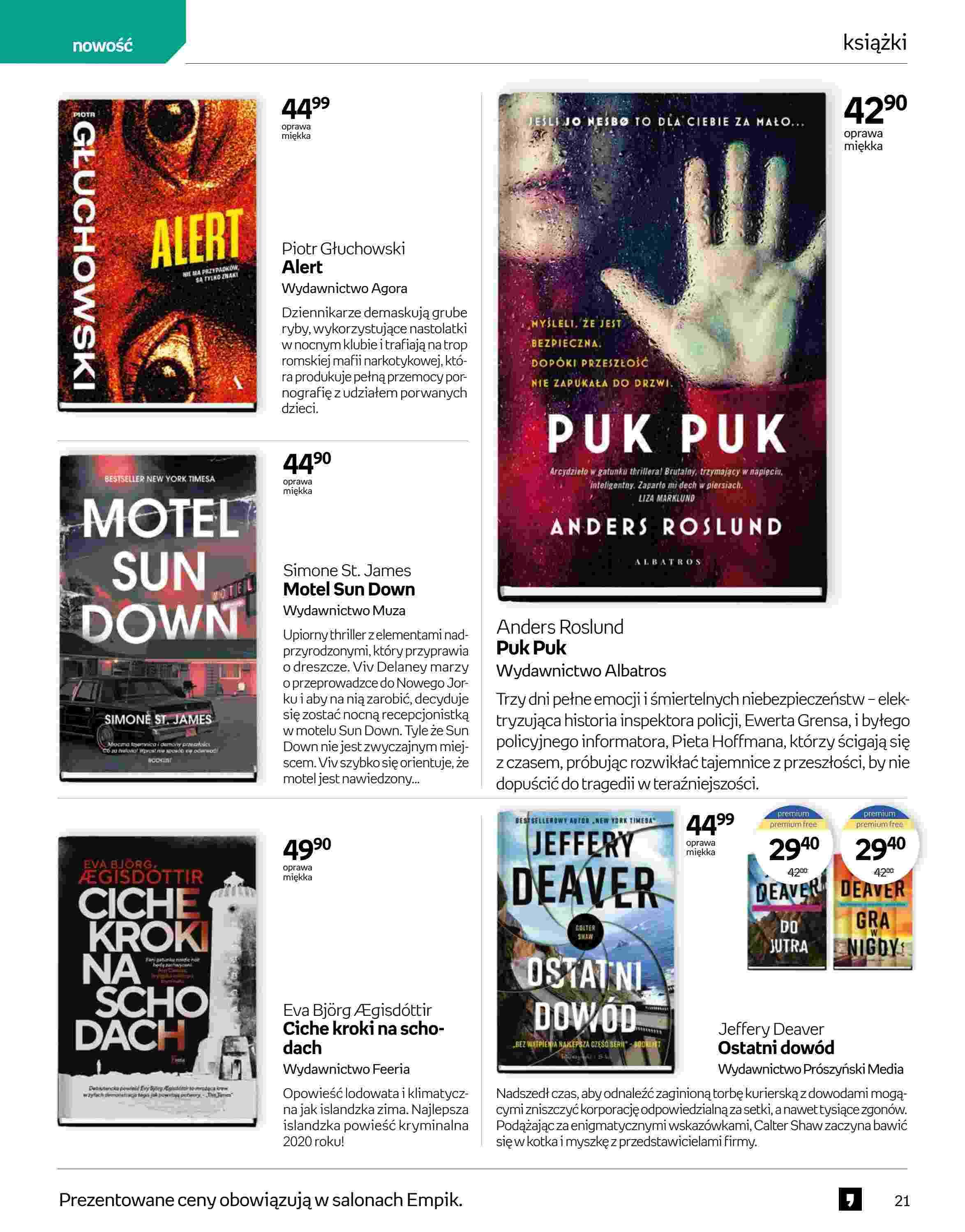 Gazetka promocyjna empik str. 21