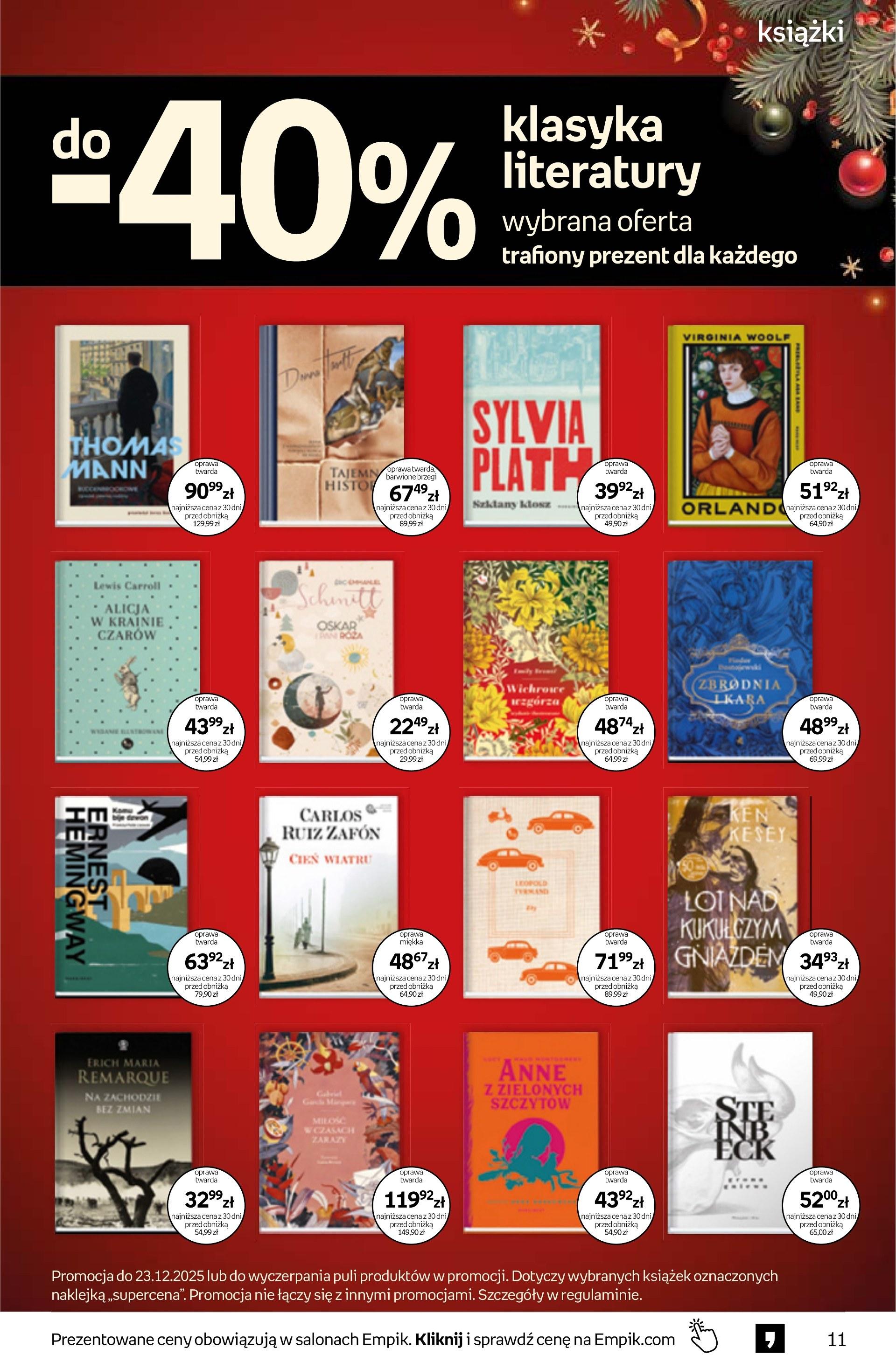 Gazetka promocyjna empik str. 11