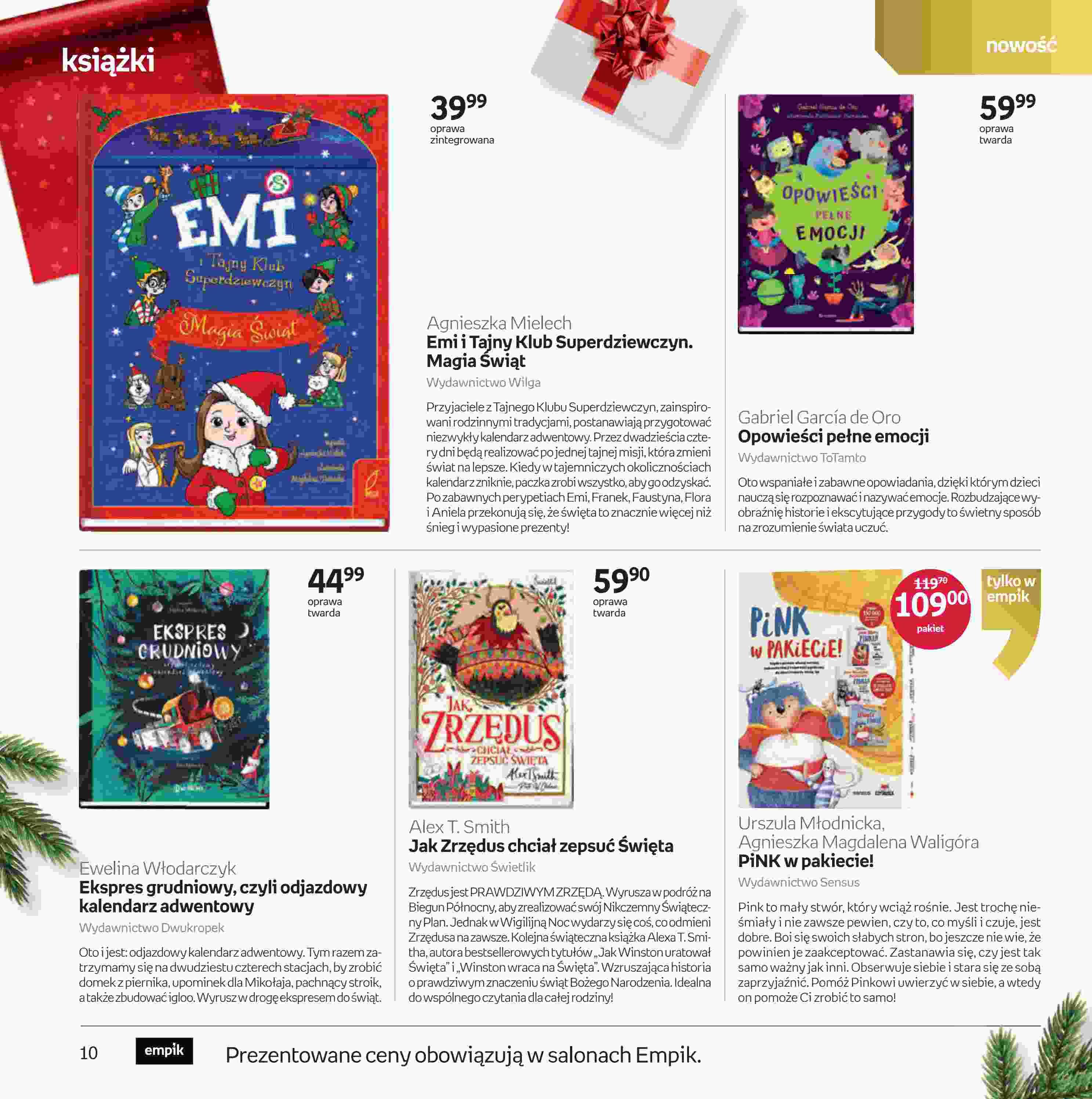 Gazetka promocyjna empik str. 10