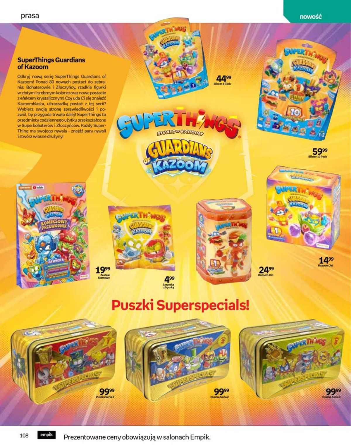 Gazetka promocyjna empik str. 108
