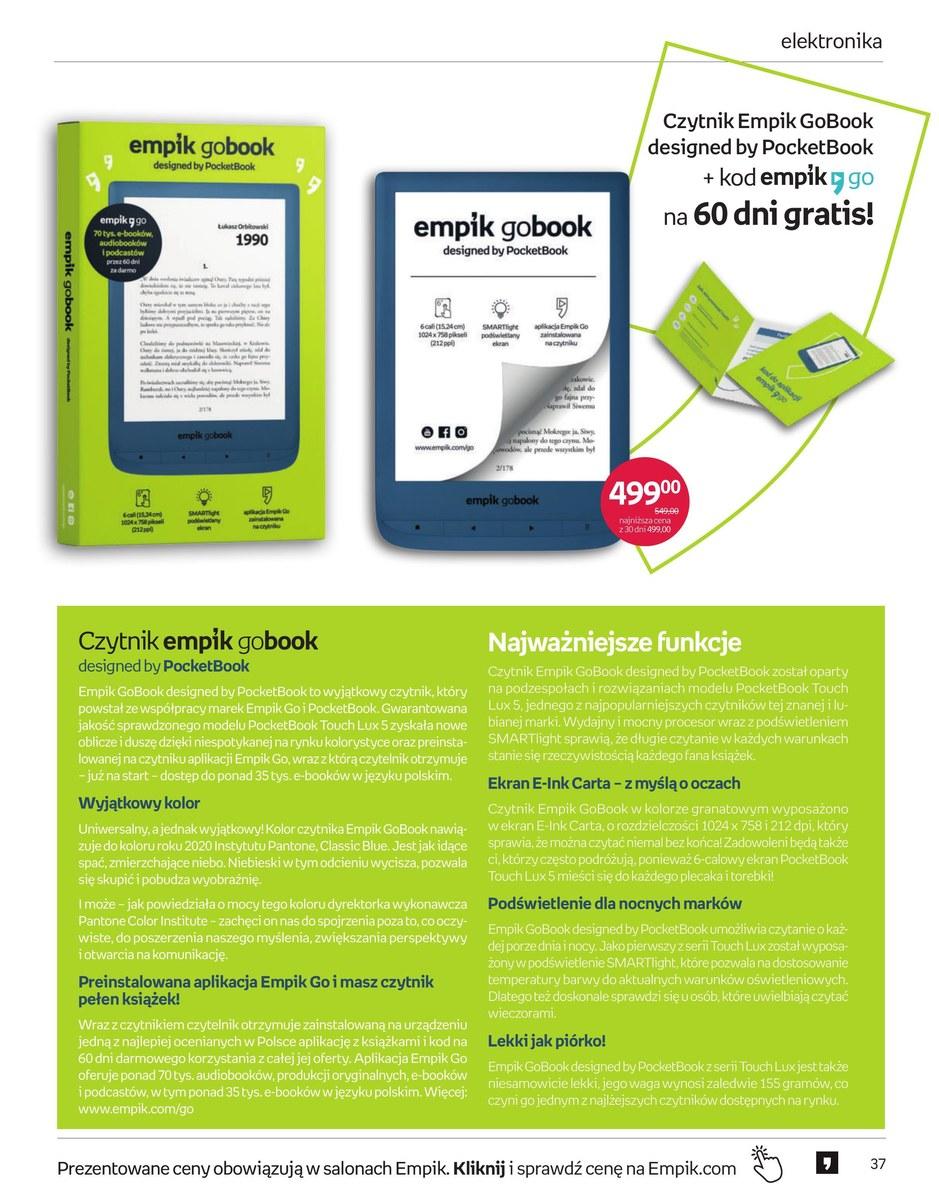 Gazetka promocyjna empik str. 37