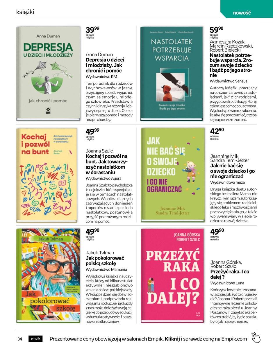 Gazetka promocyjna empik str. 34