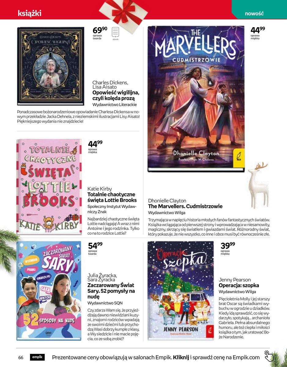 Gazetka promocyjna empik str. 66