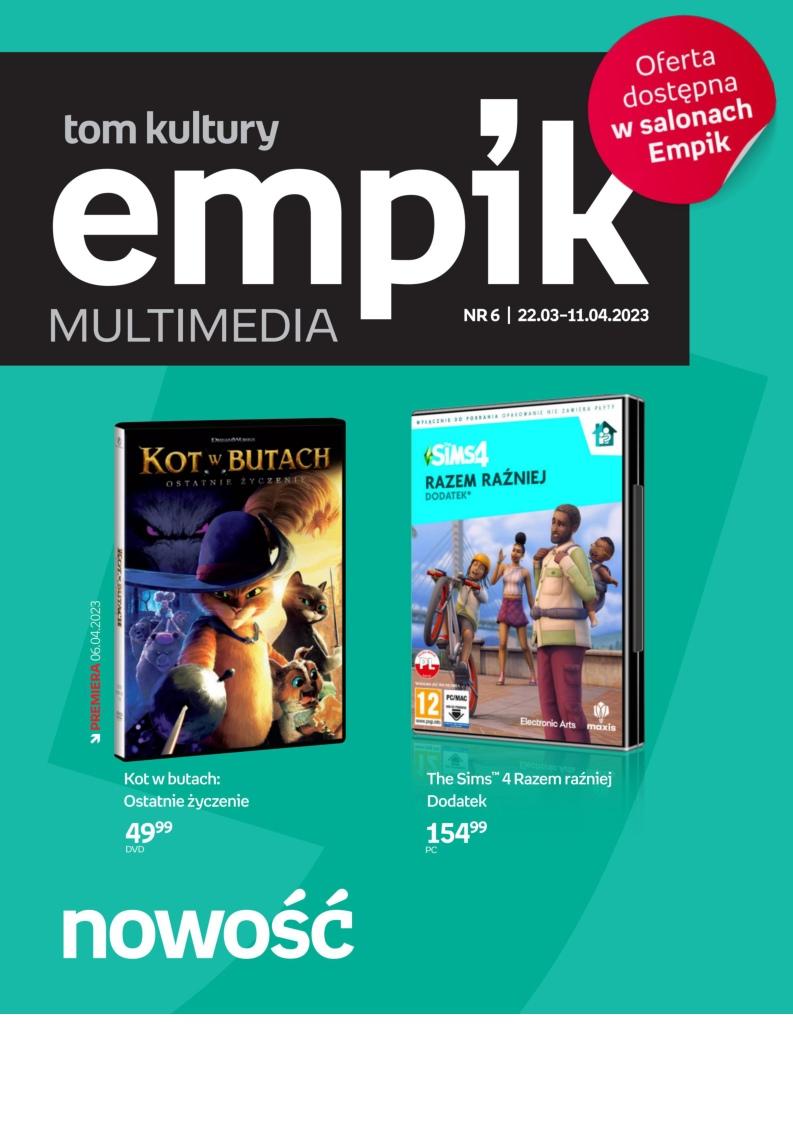 Gazetka promocyjna empik str. 1