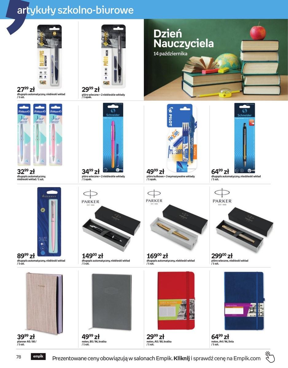 Gazetka promocyjna empik str. 78