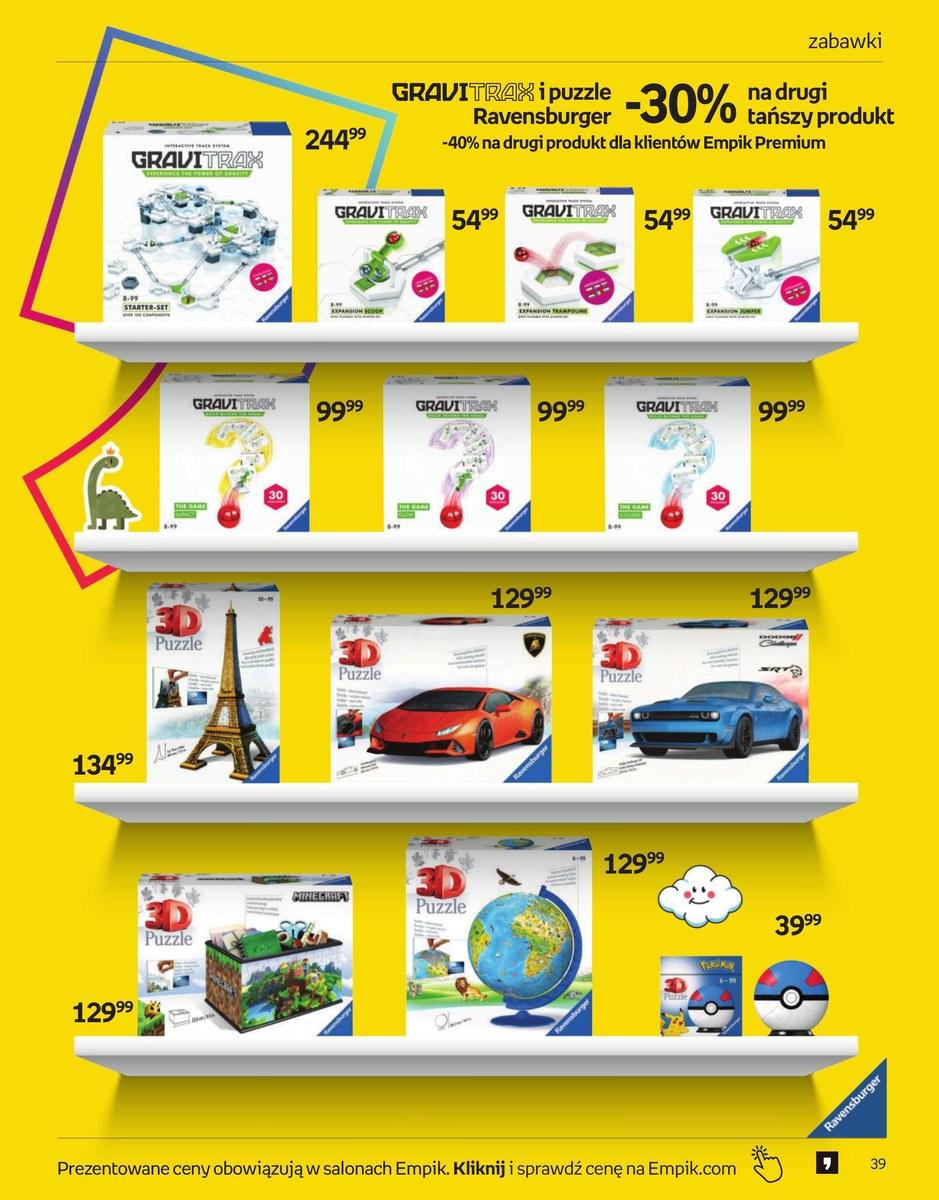 Gazetka promocyjna empik str. 39