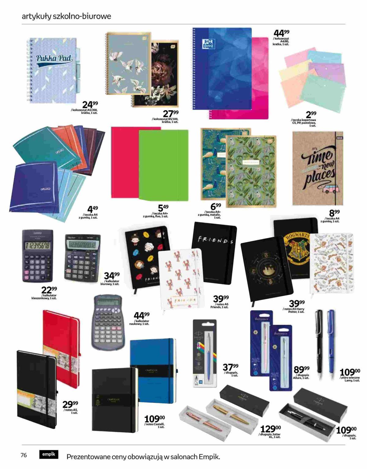 Gazetka promocyjna empik str. 76