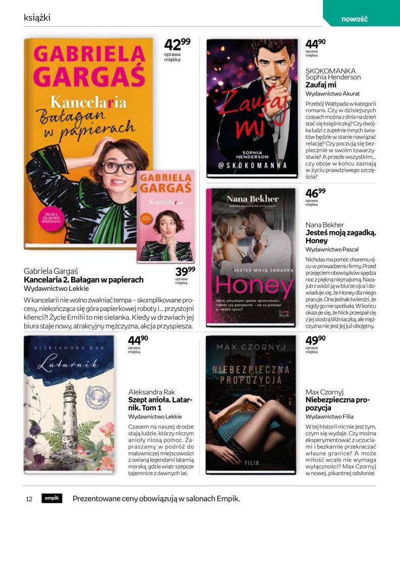 Gazetka promocyjna empik str. 12
