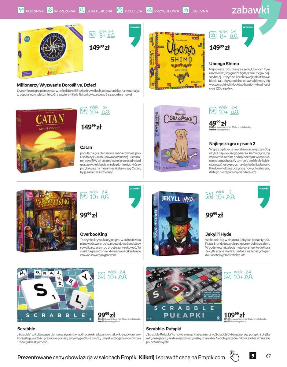 Gazetka promocyjna empik str. 67