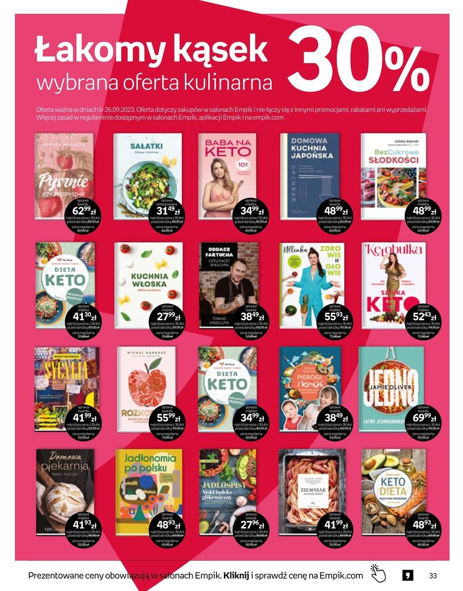 Gazetka promocyjna empik str. 33