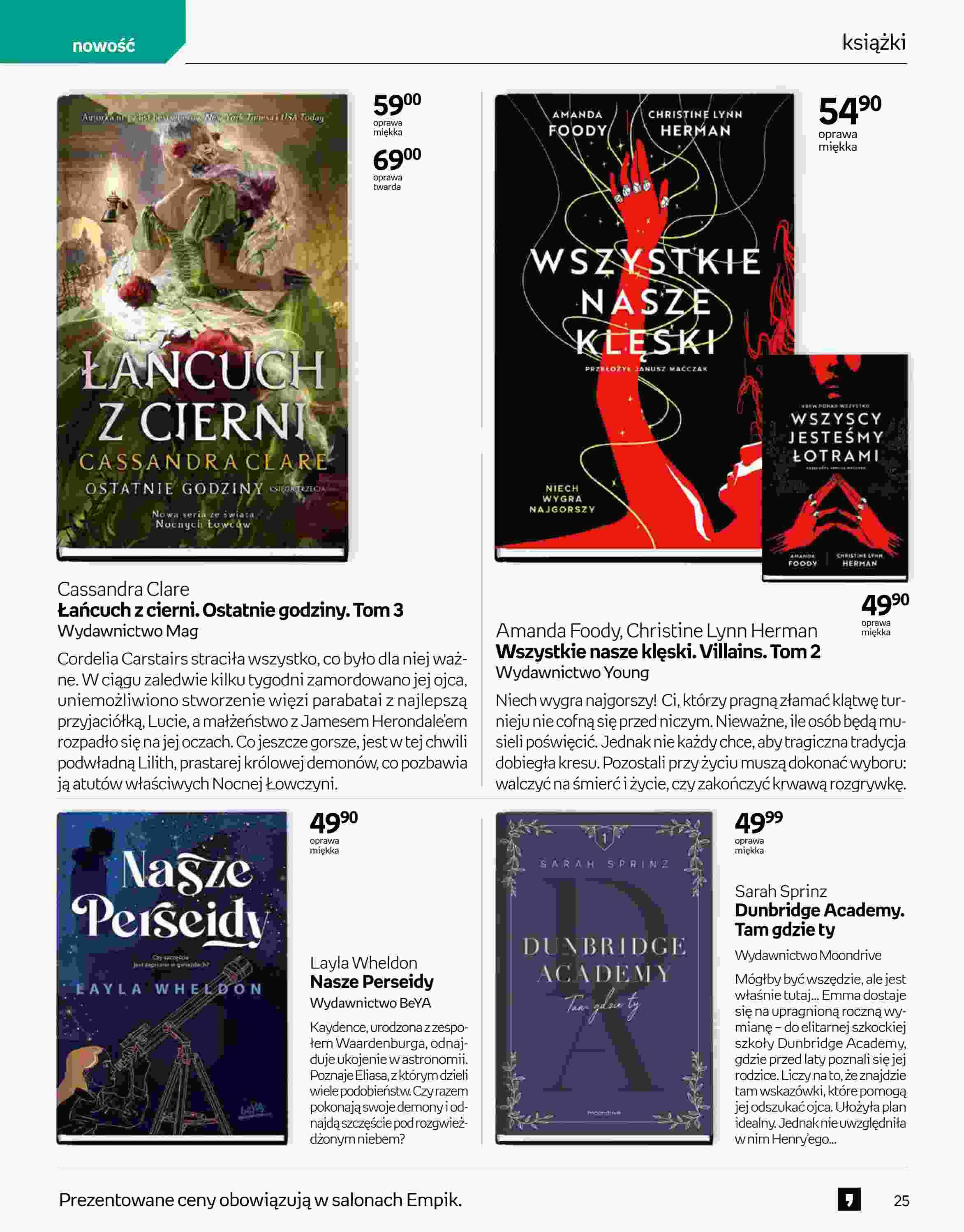 Gazetka promocyjna empik str. 25