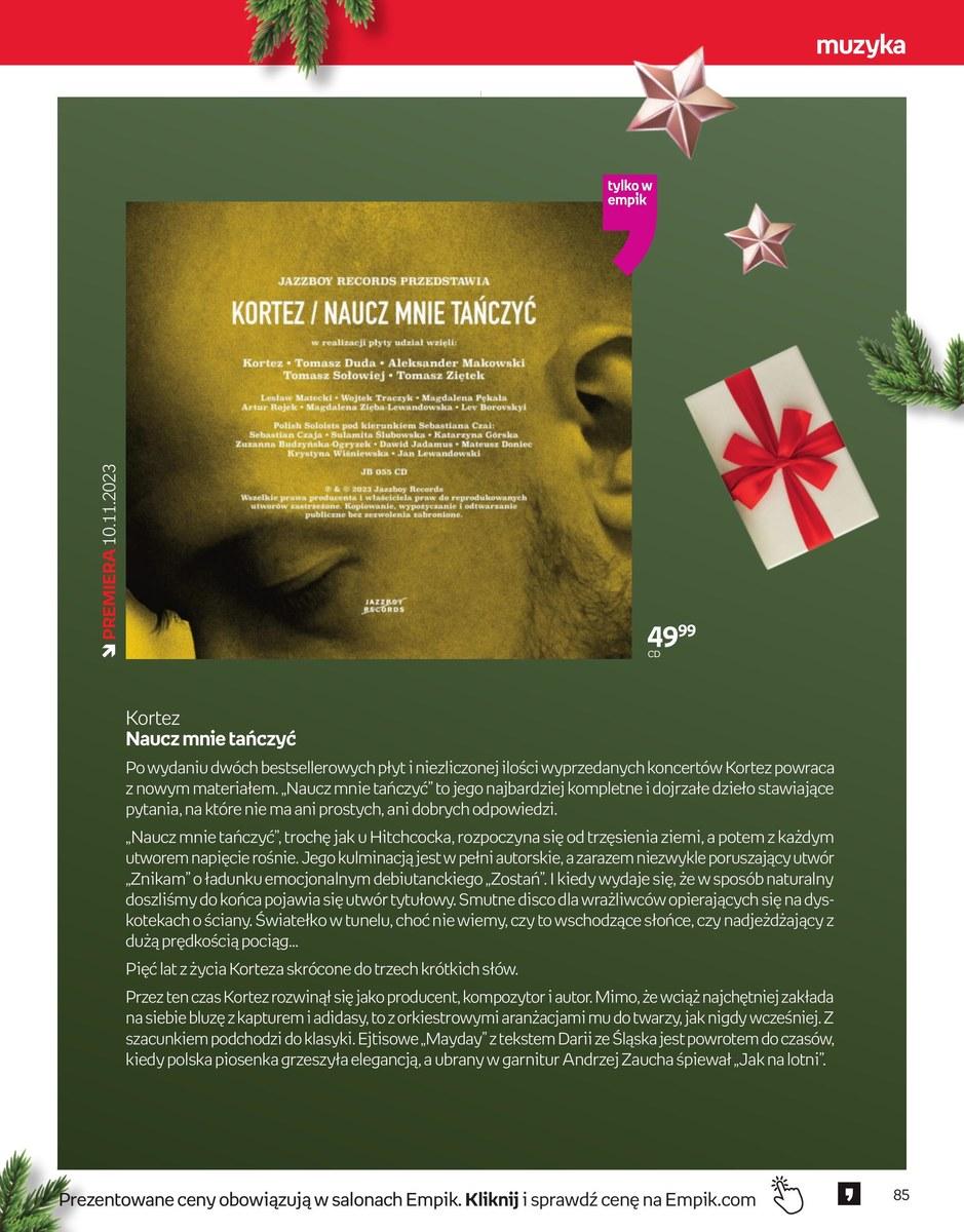Gazetka promocyjna empik str. 85