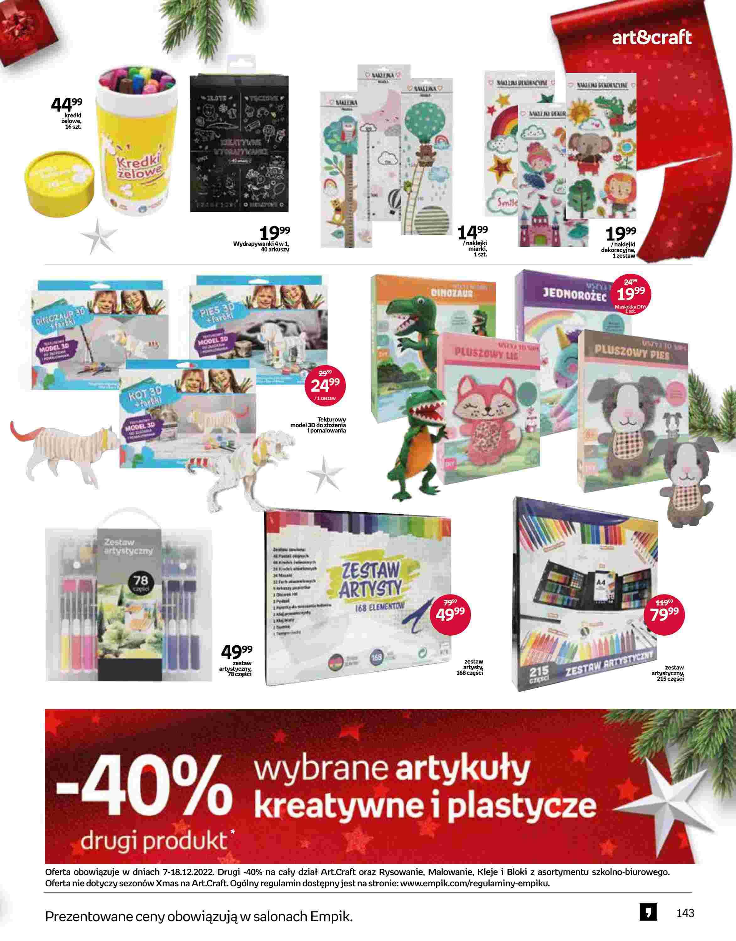 Gazetka promocyjna empik str. 143