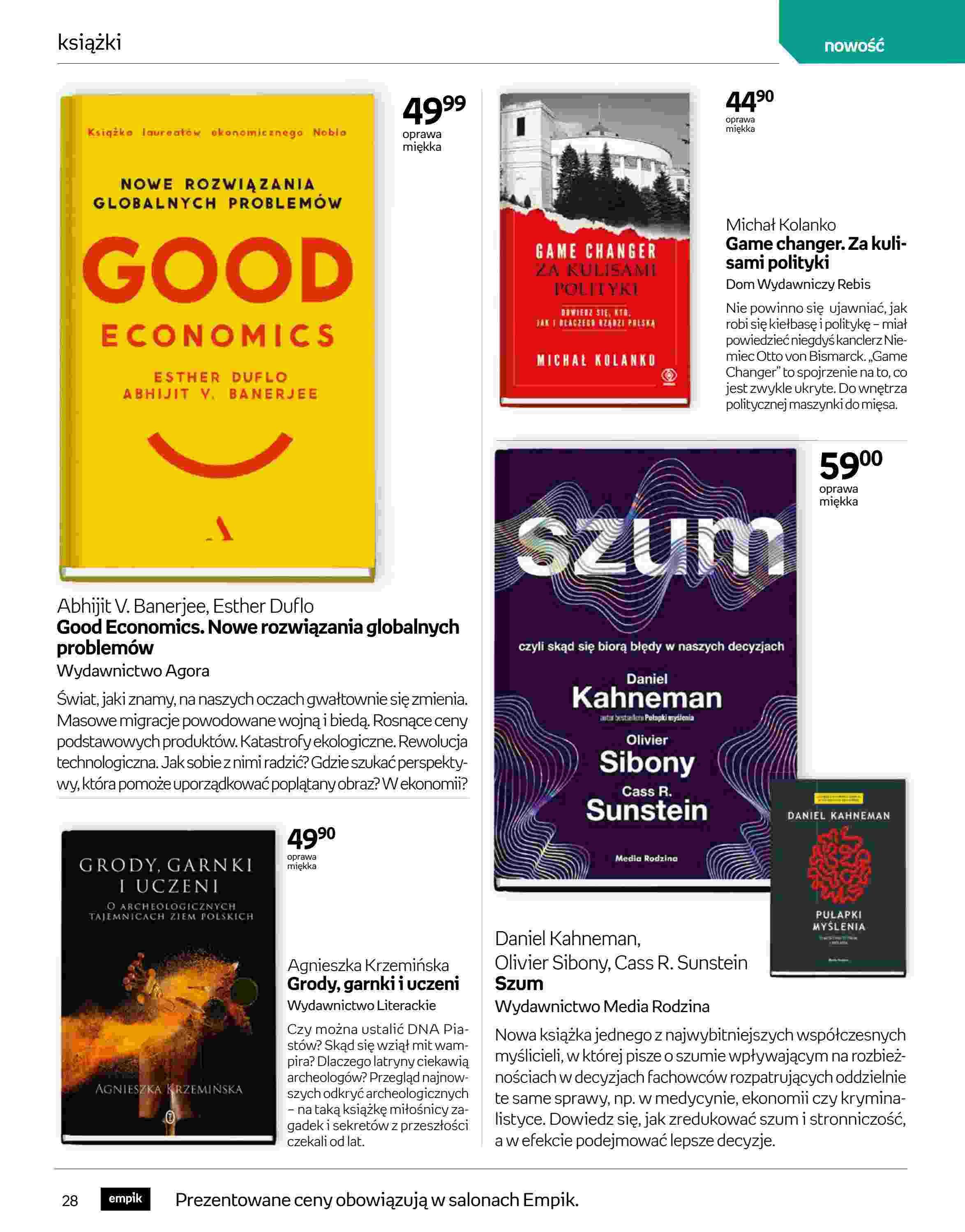 Gazetka promocyjna empik str. 28