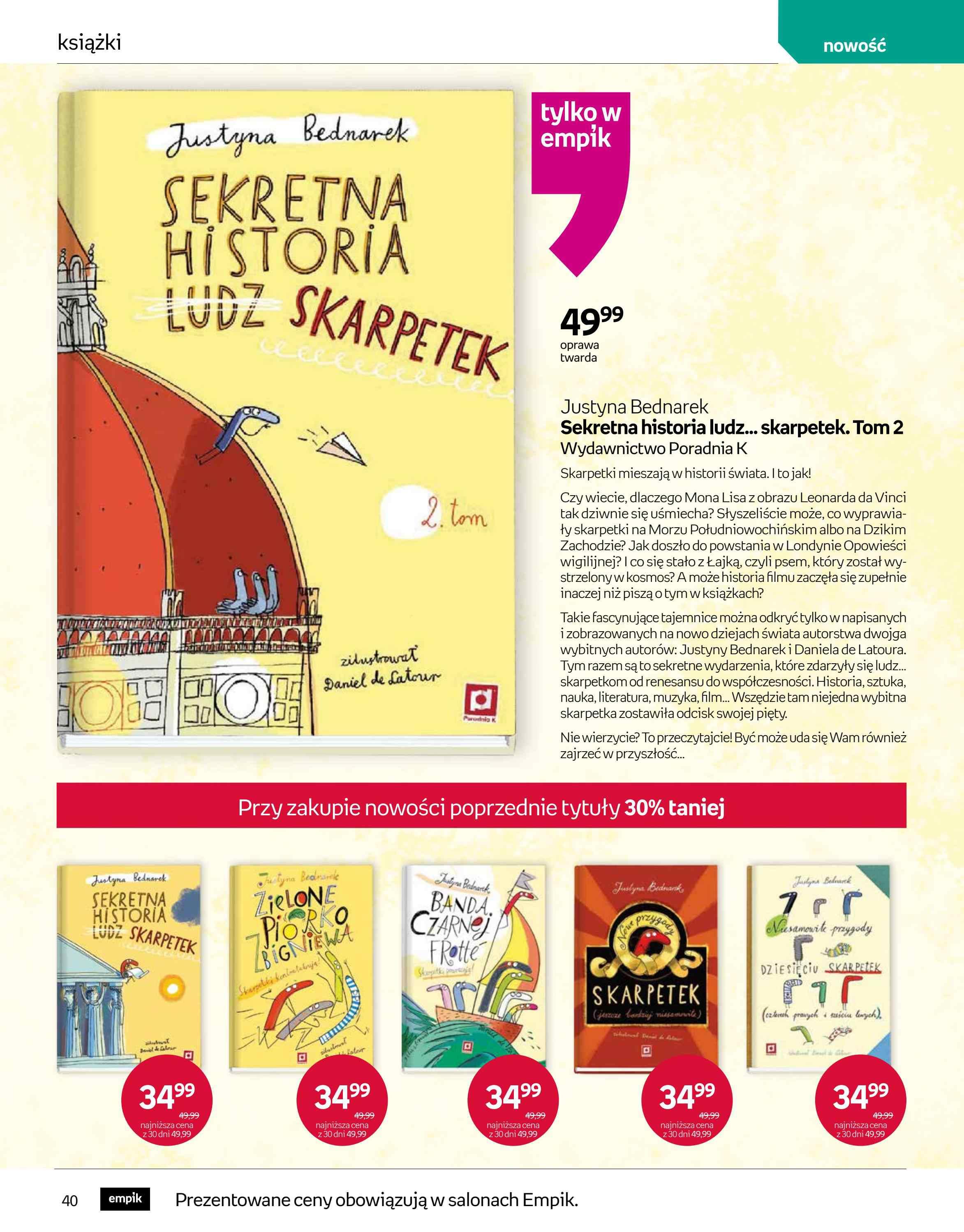 Gazetka promocyjna empik str. 40