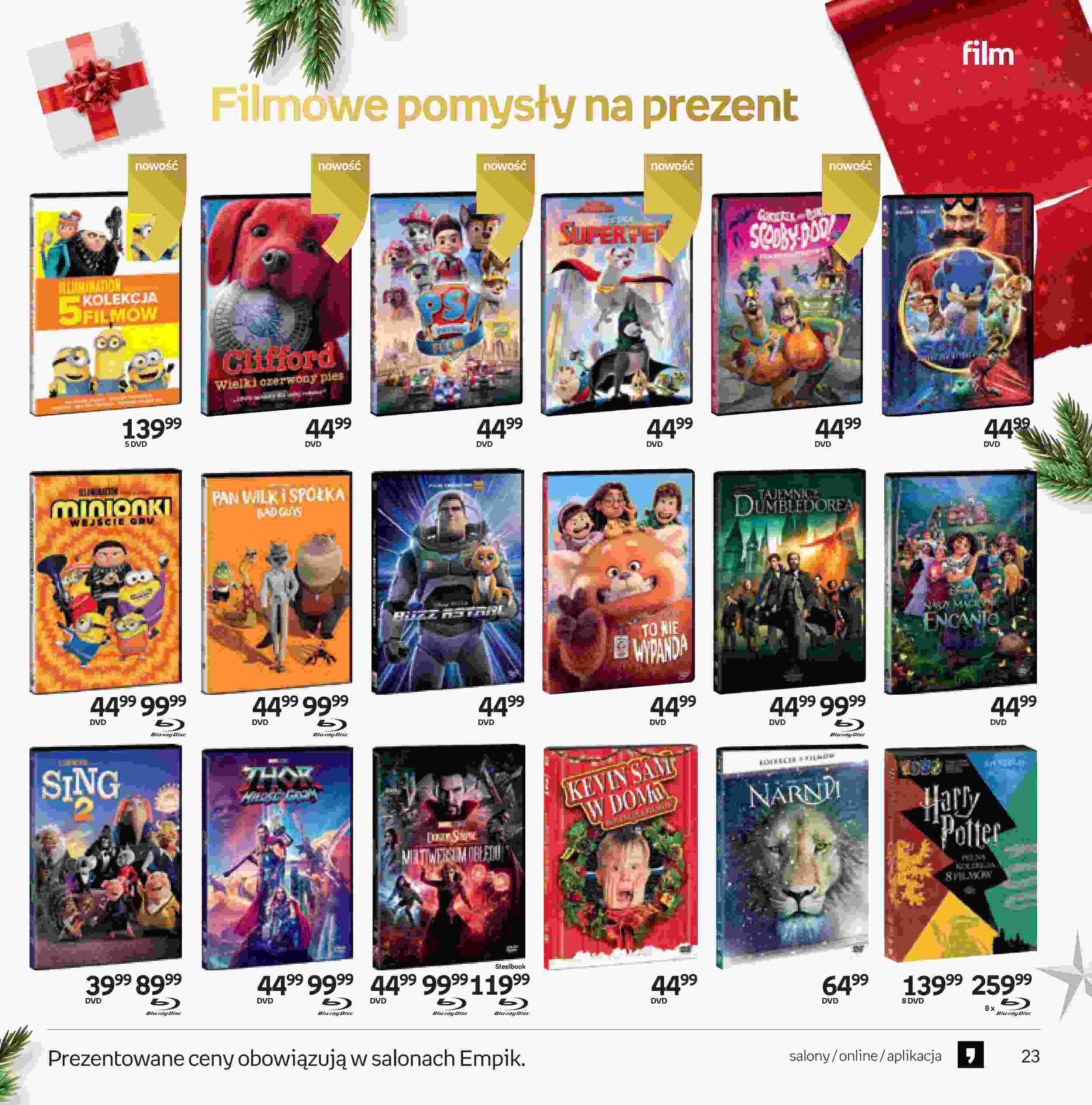 Gazetka promocyjna empik str. 23