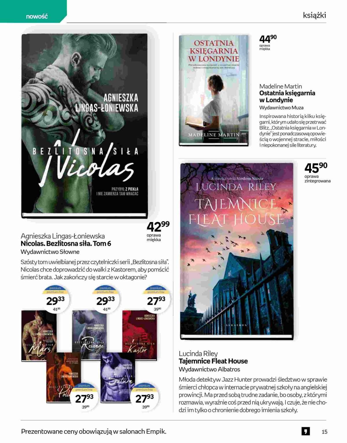 Gazetka promocyjna empik str. 15