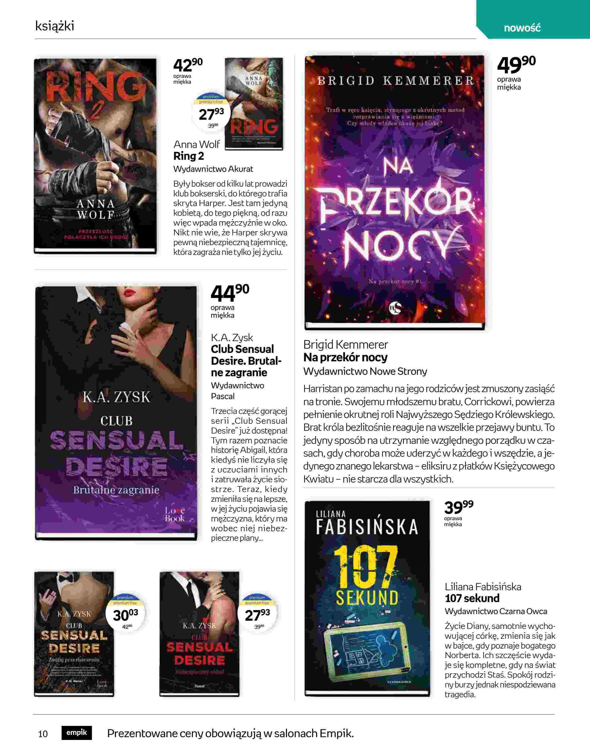Gazetka promocyjna empik str. 10