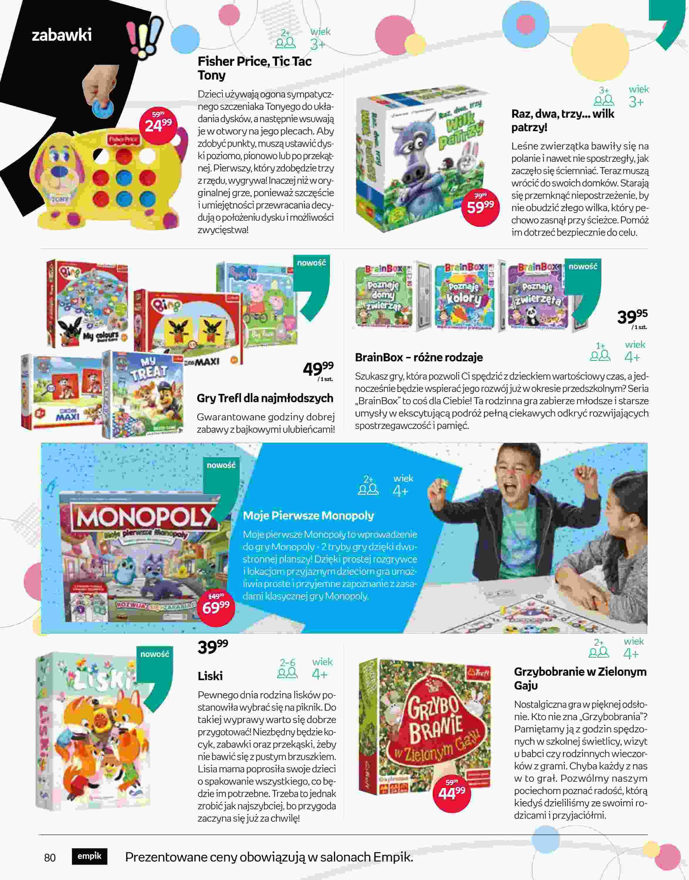 Gazetka promocyjna empik str. 80