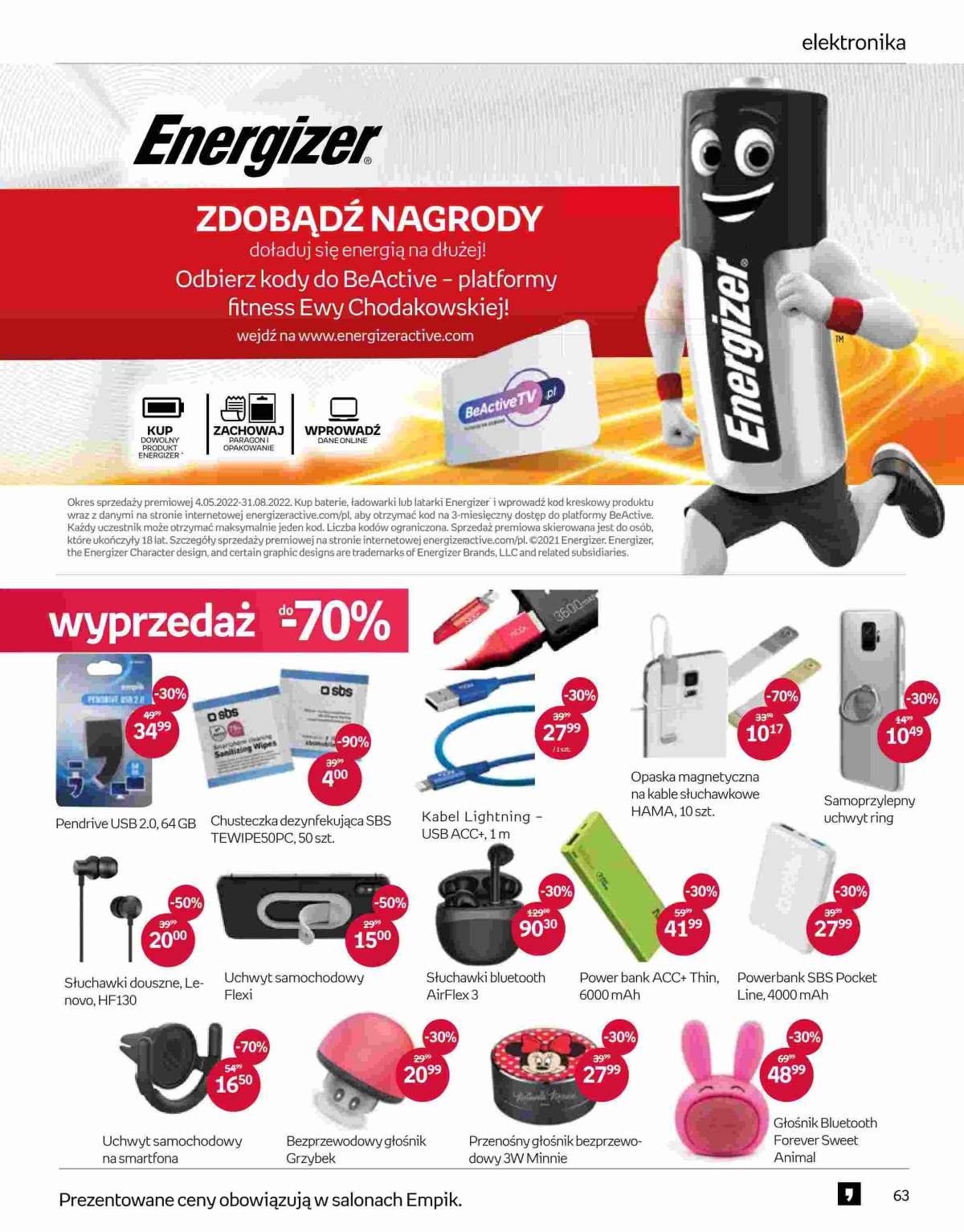 Gazetka promocyjna empik str. 63