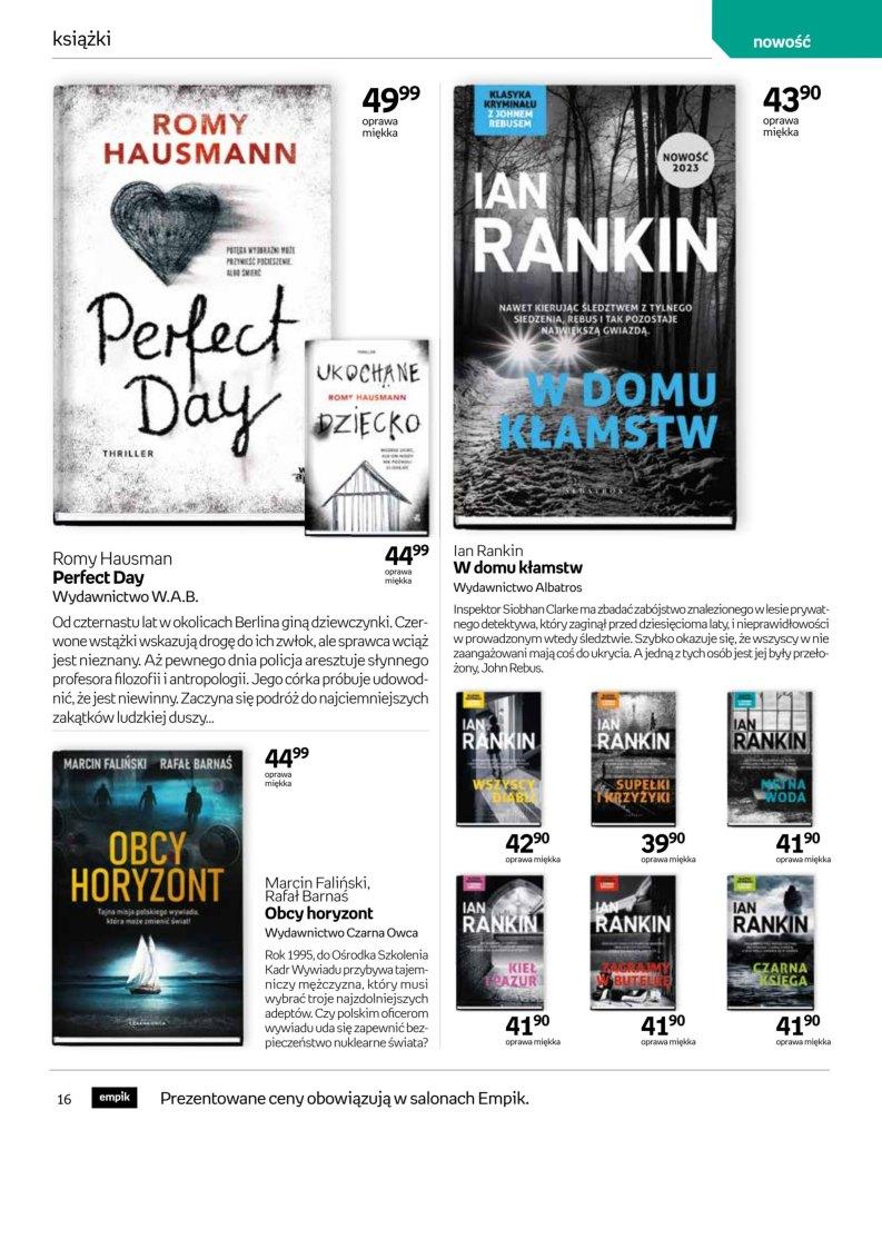 Gazetka promocyjna empik str. 16