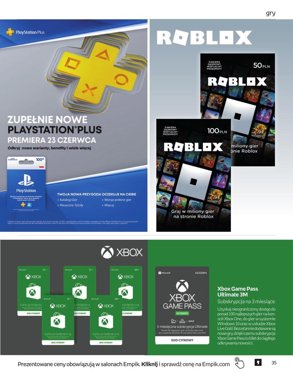 Gazetka promocyjna empik str. 35
