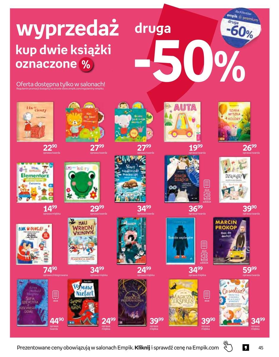 Gazetka promocyjna empik str. 43