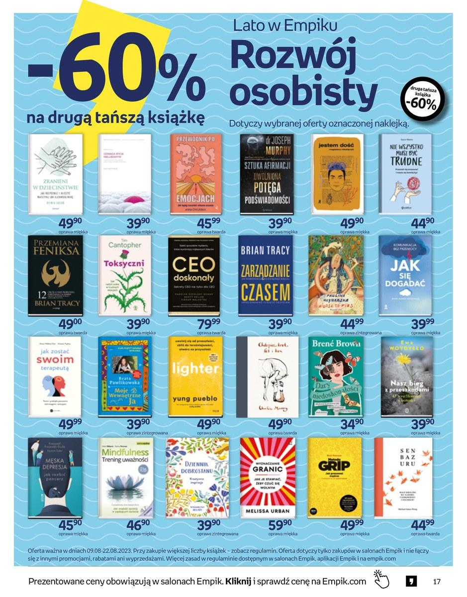 Gazetka promocyjna empik str. 17