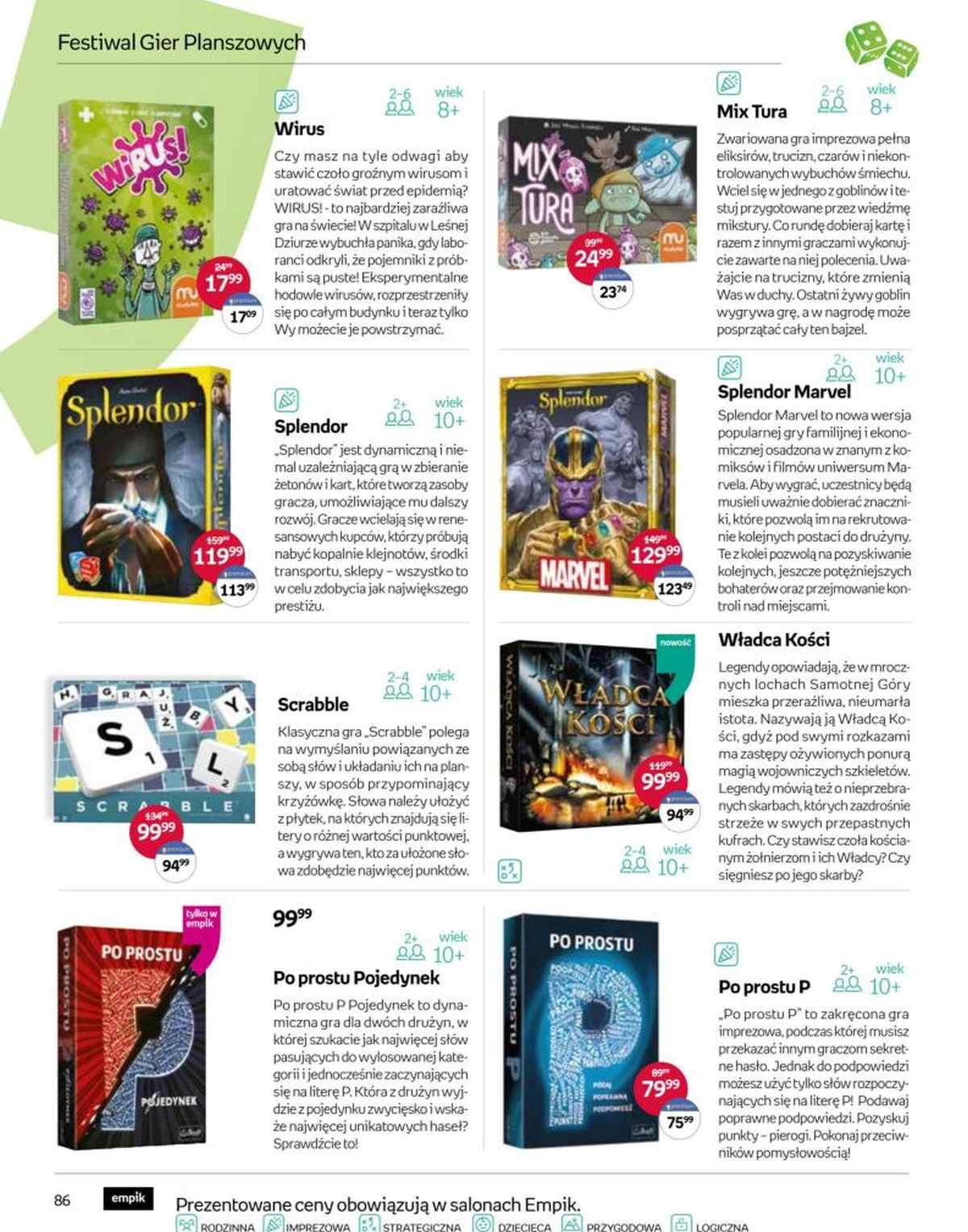Gazetka promocyjna empik str. 86