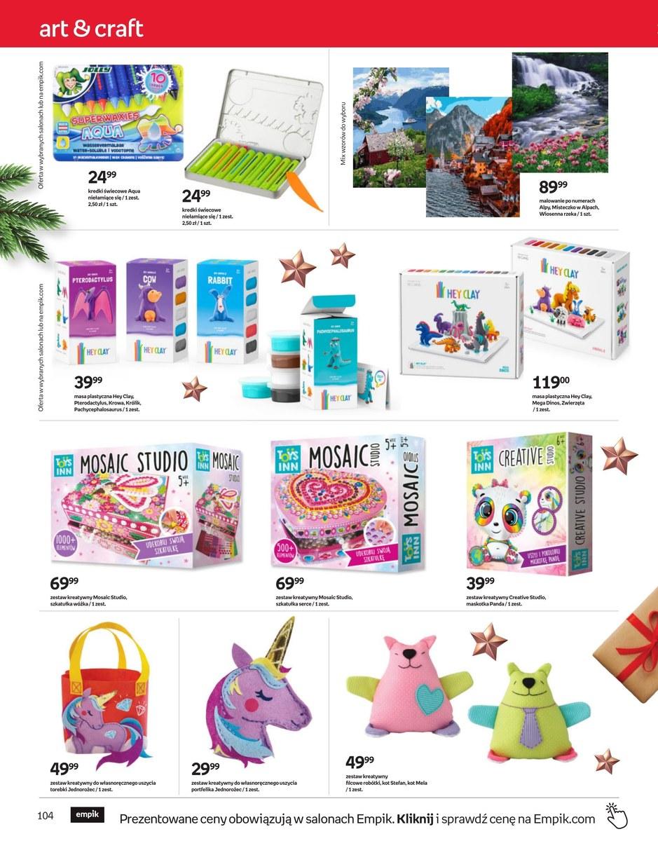 Gazetka promocyjna empik str. 104