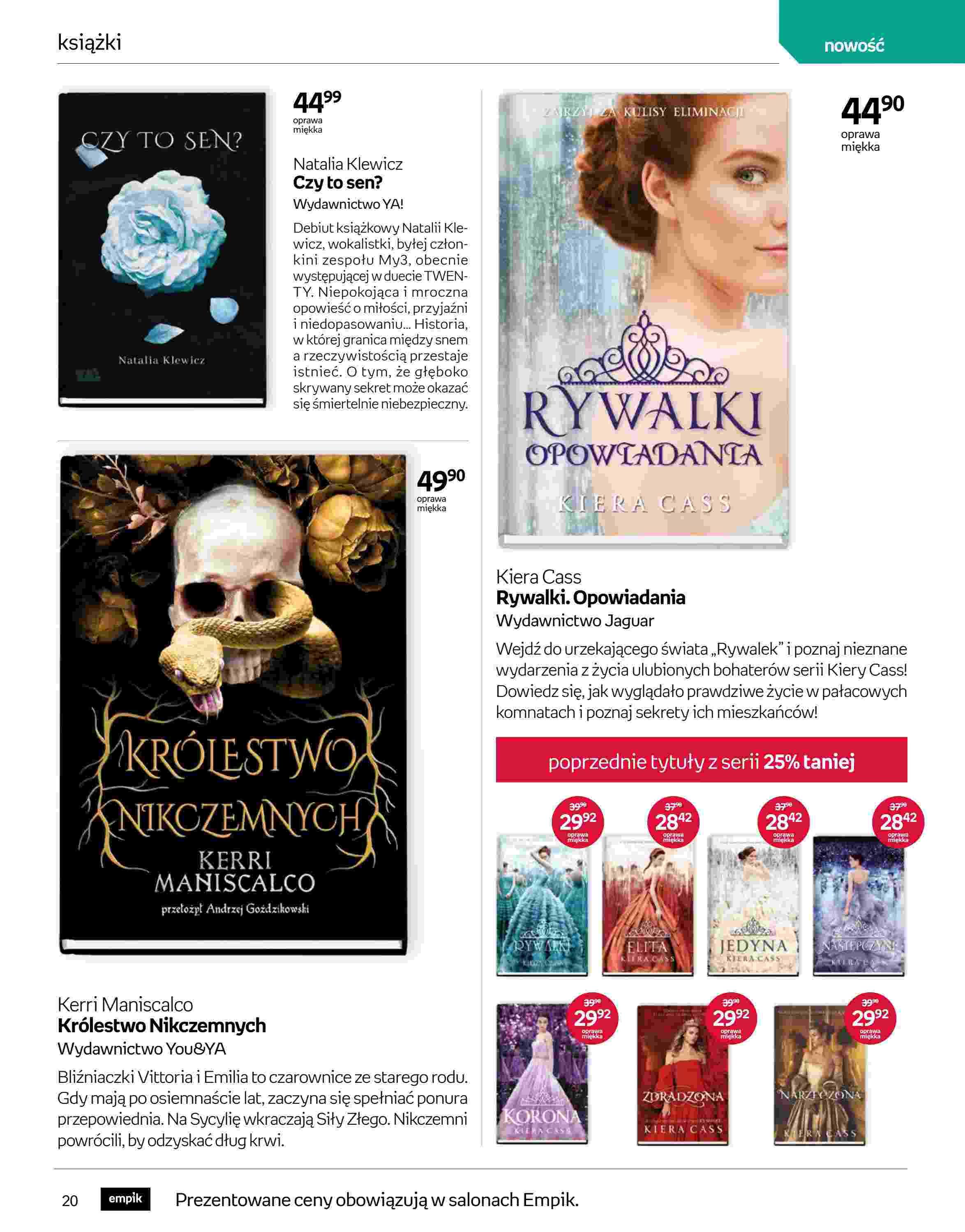 Gazetka promocyjna empik str. 20