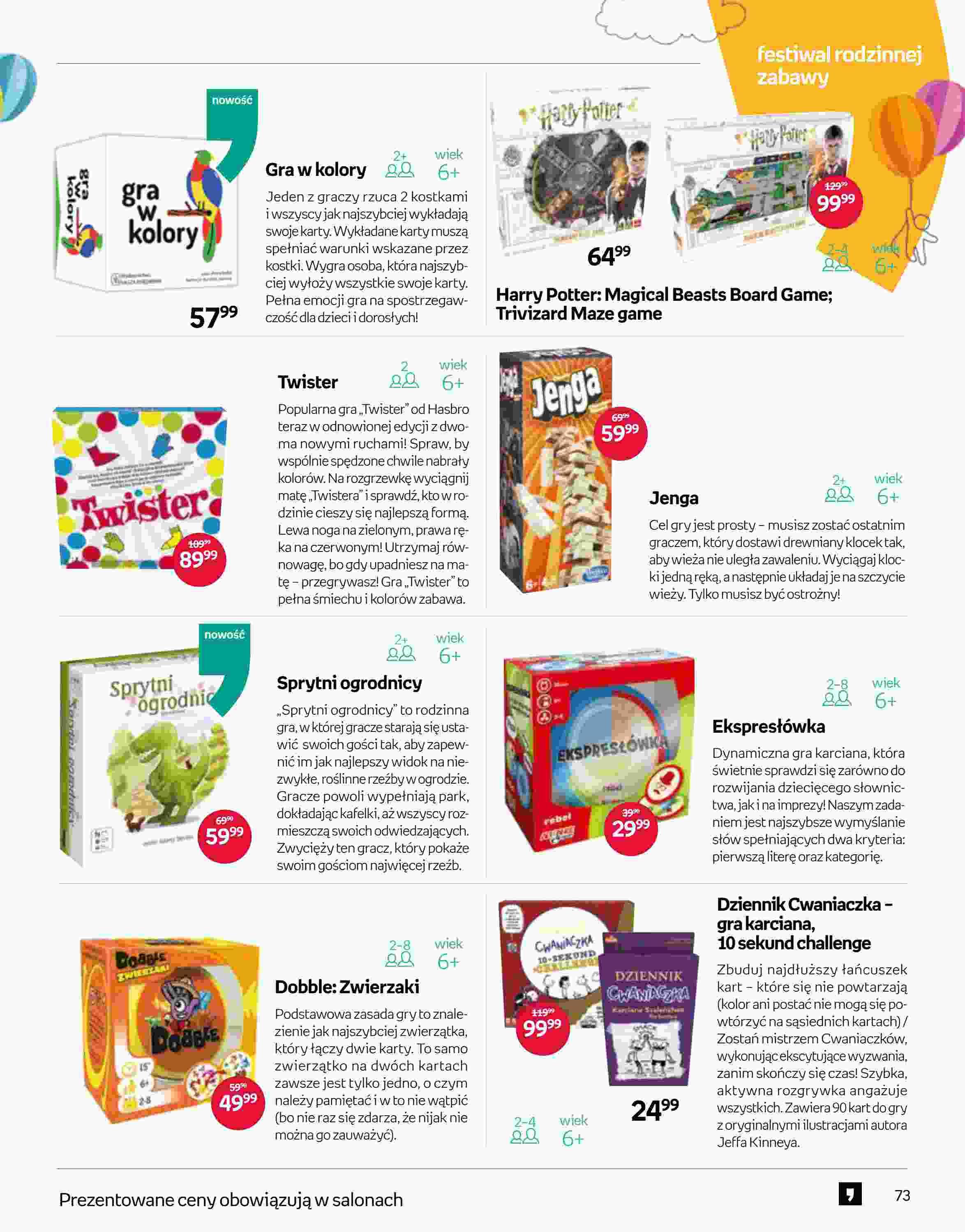 Gazetka promocyjna empik str. 73