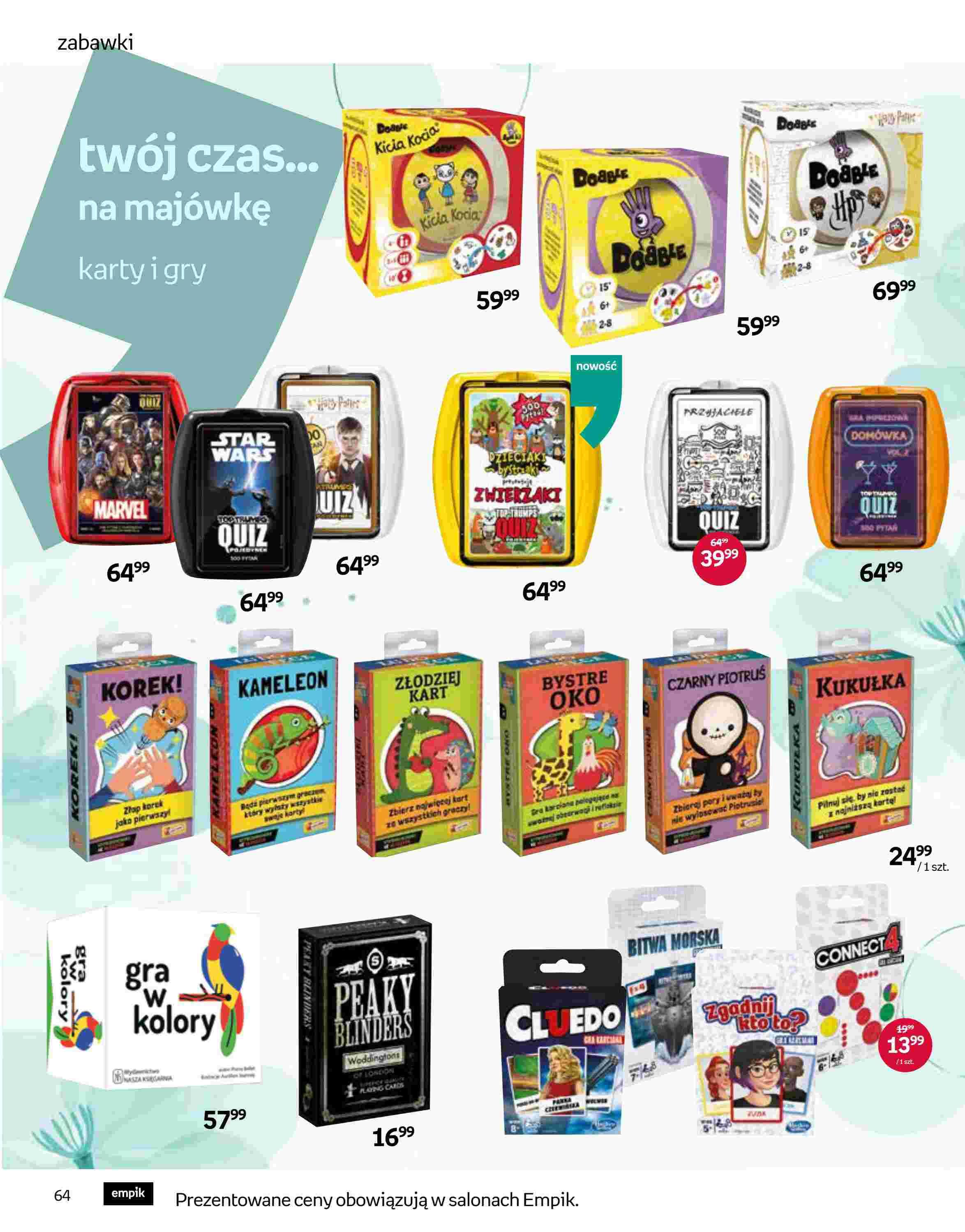 Gazetka promocyjna empik str. 64